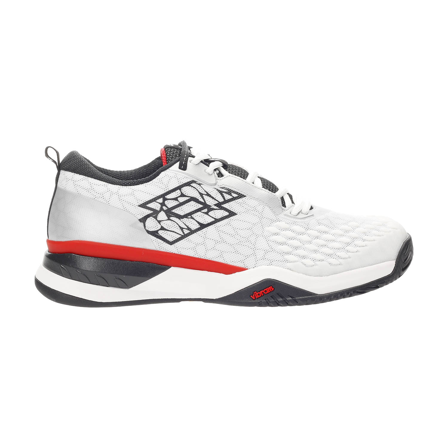 Lotto Raptor Hyperpulse 100 SPD Men s Tennis Shoes All White