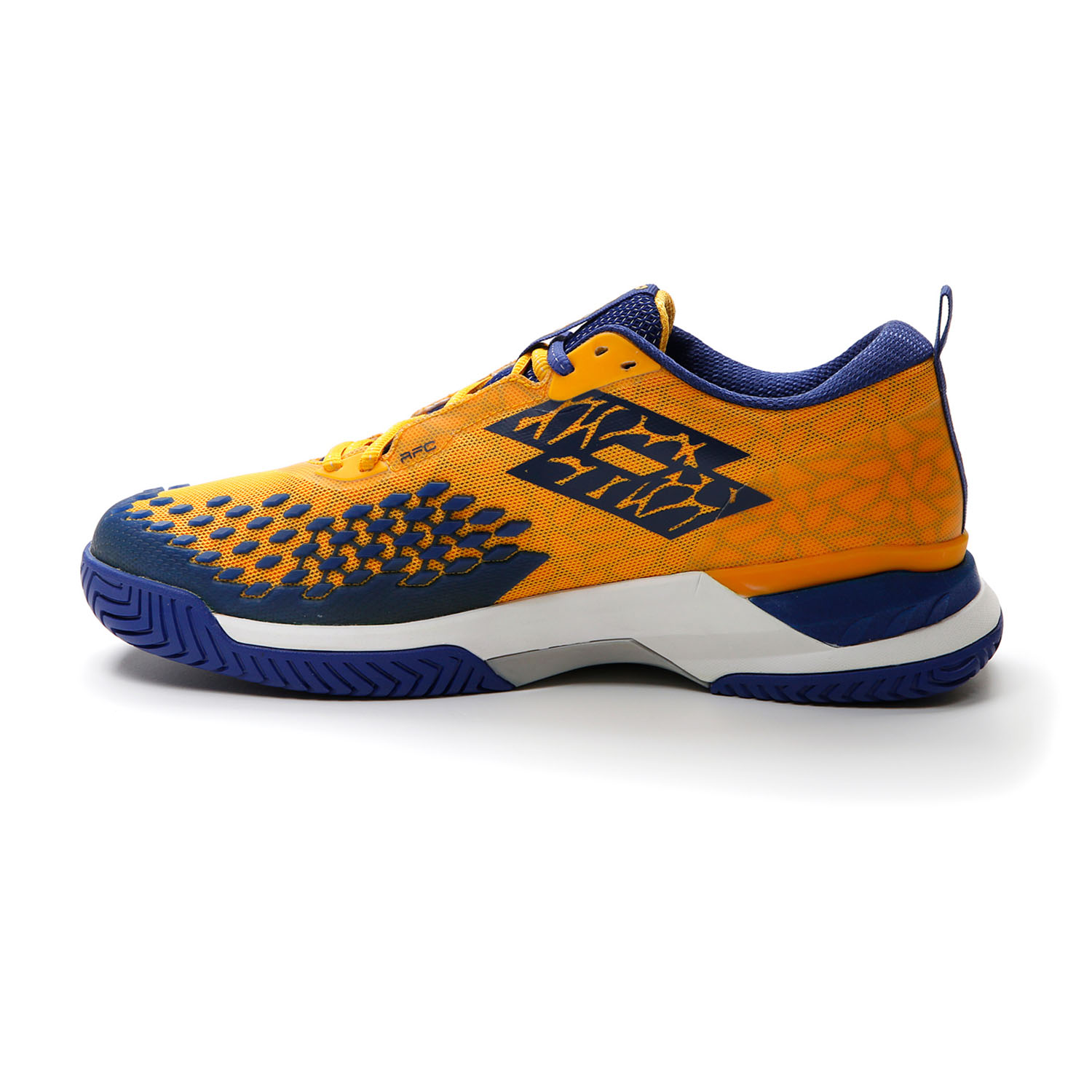 Lotto Raptor Hyperpulse 100 SPD Men's Tennis Shoes - Saffron