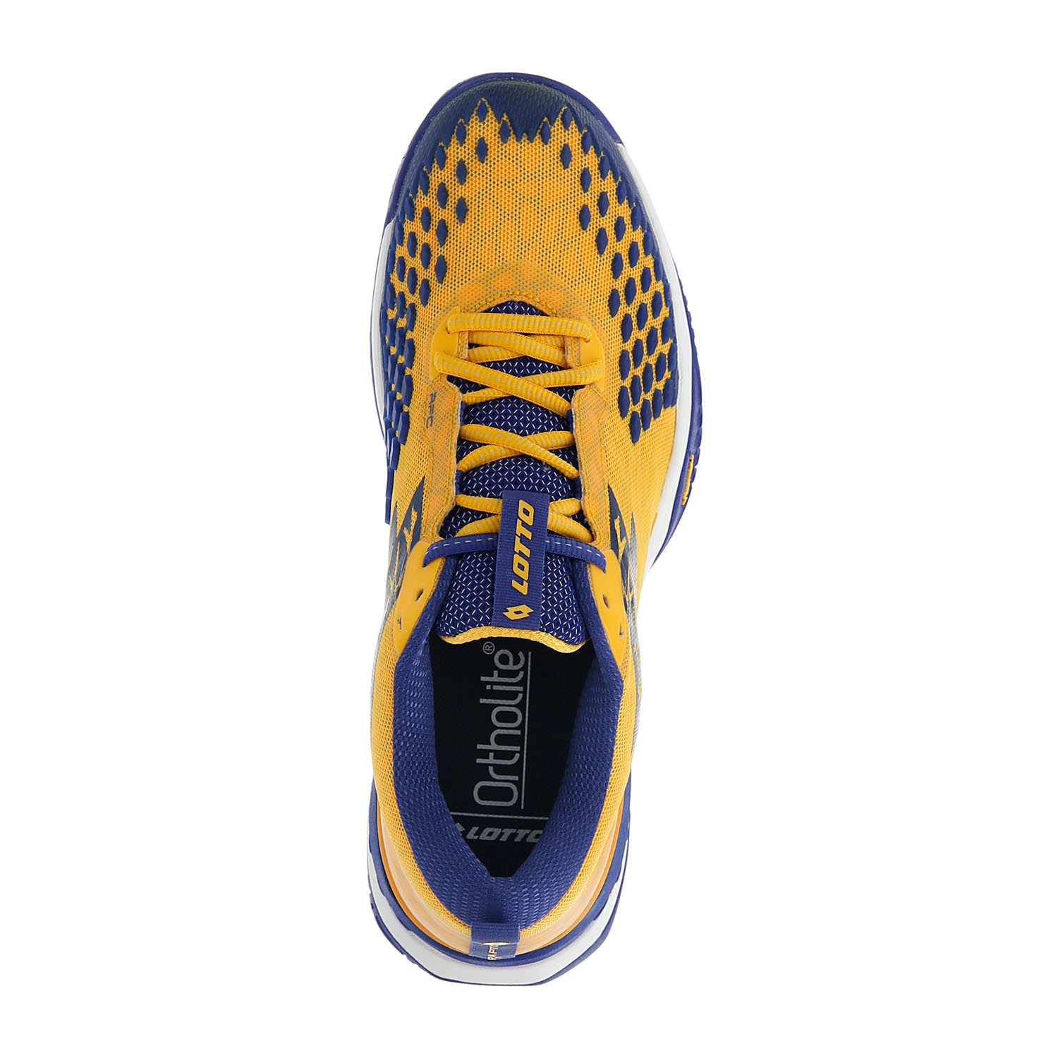 Lotto Raptor Hyperpulse 100 SPD Men's Tennis Shoes - Saffron