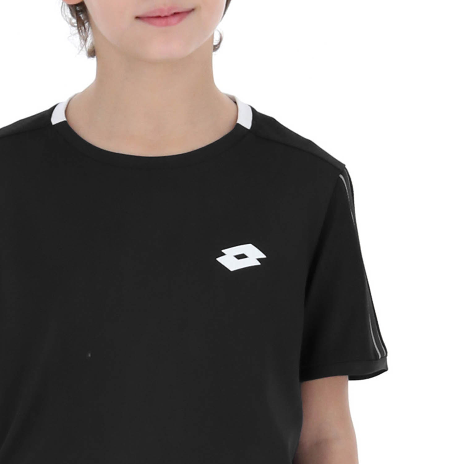 Lotto Squadra II Maglietta Bambino - All Black