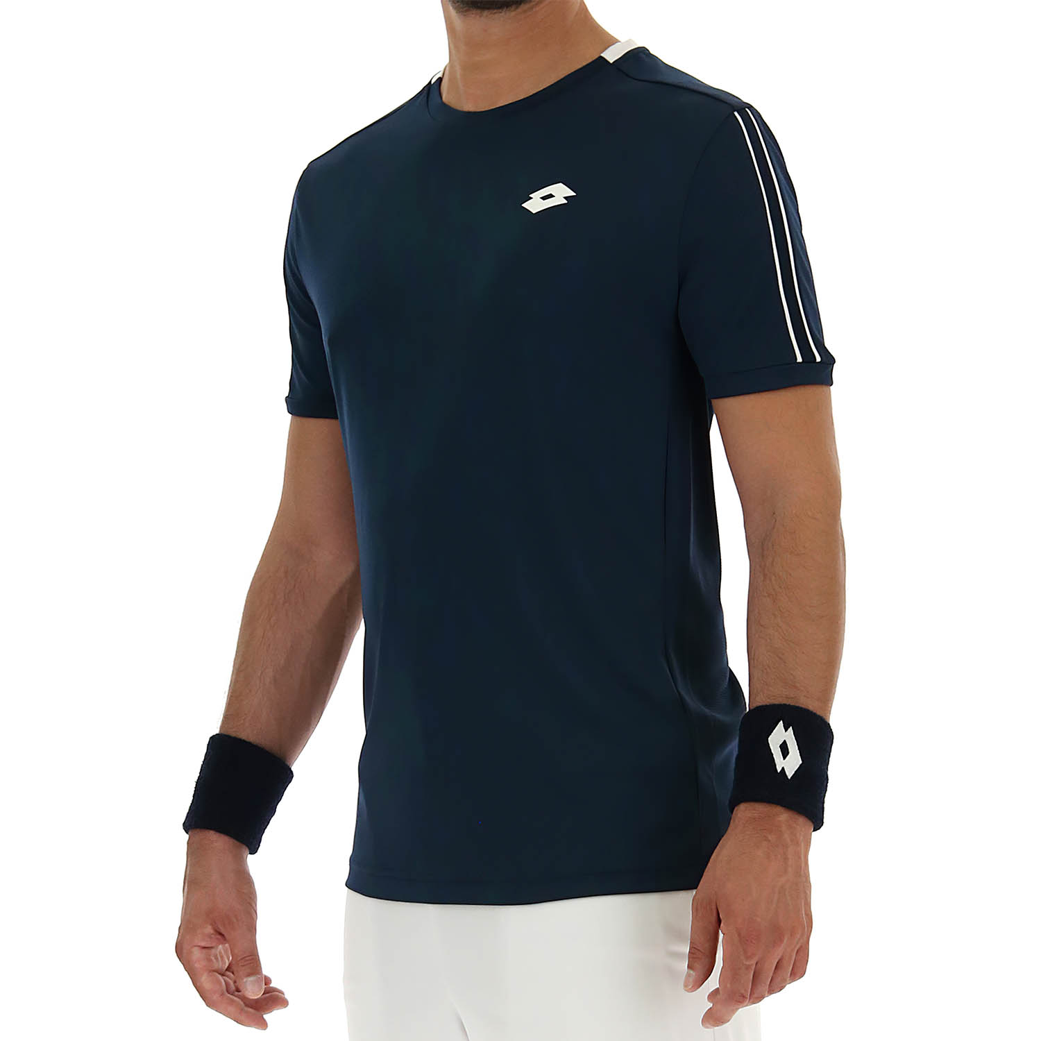 Herren Lotto T-Shirt Set Pl Aquarius//deep Navy