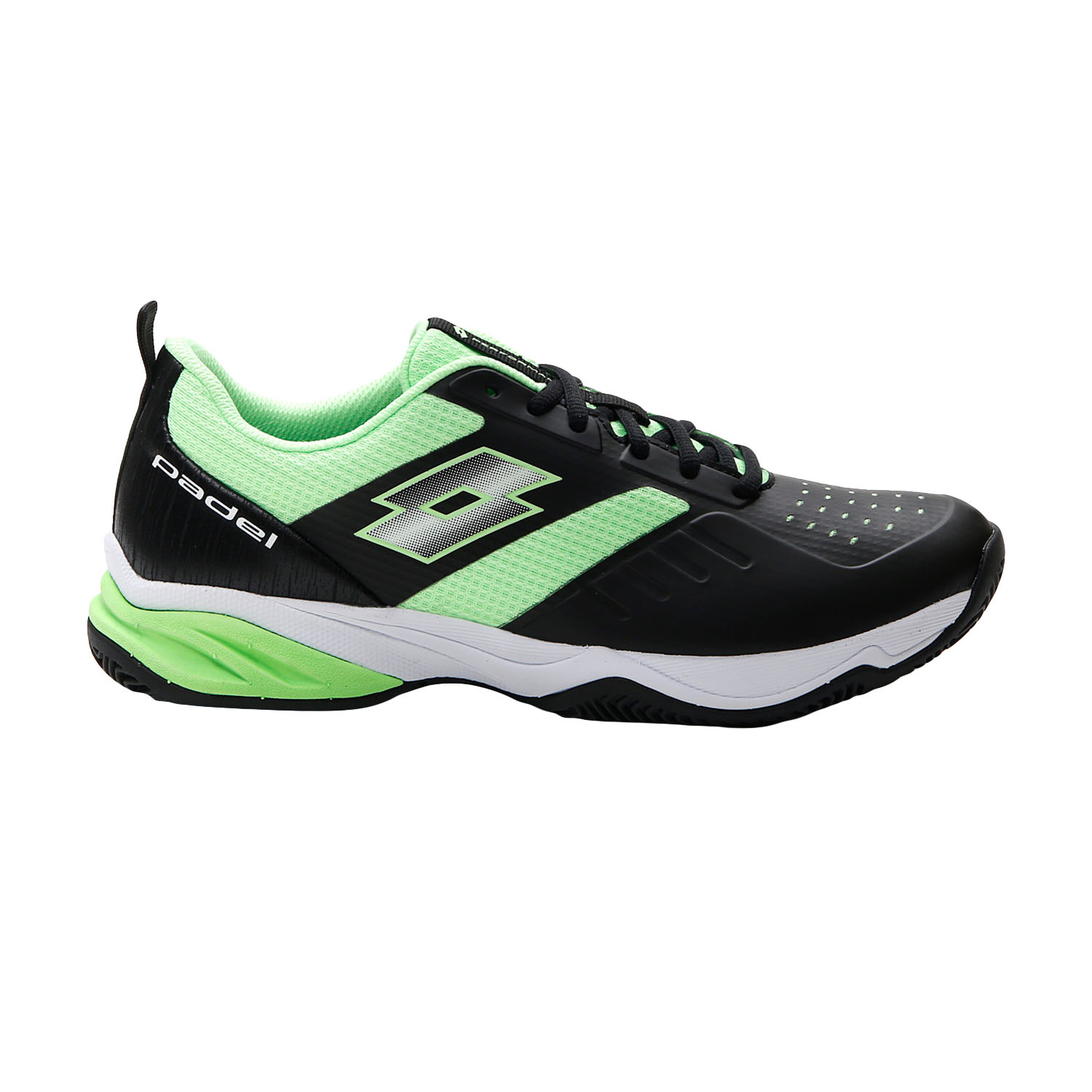 Lotto Superrapida 400 IV Men's Padel Shoes - All Black