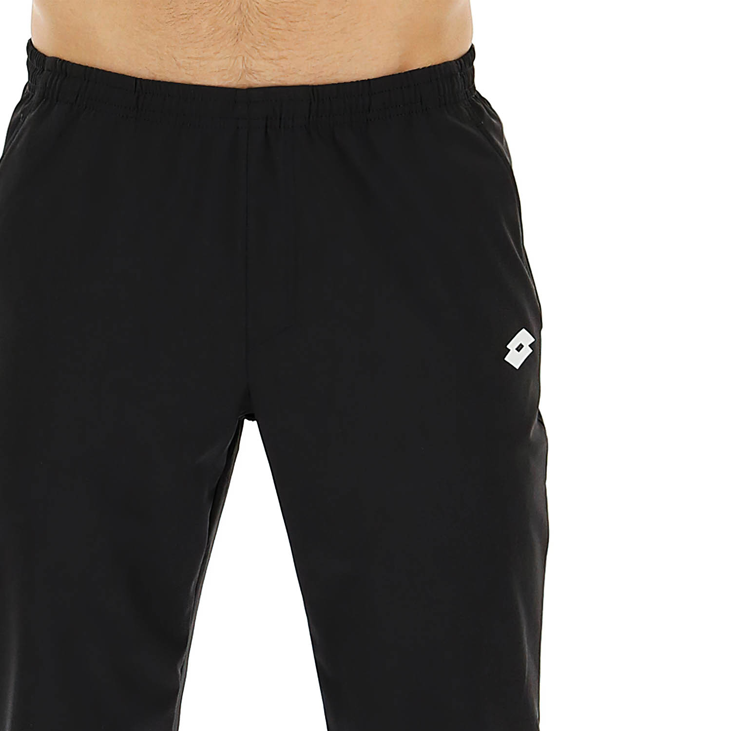 Lotto Tech Men's Tennis Pants - All Black