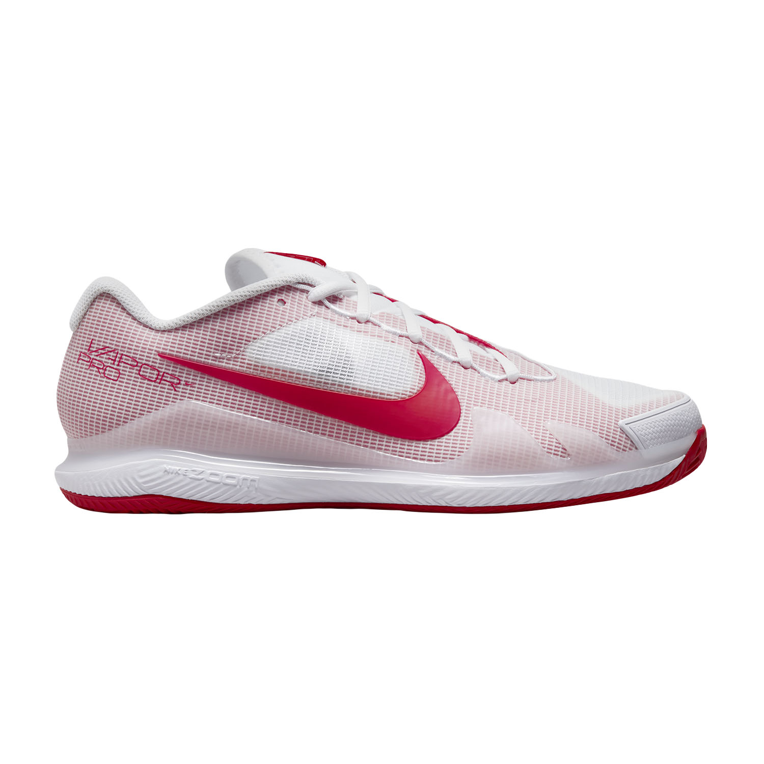 Nike Air Zoom Vapor Pro Clay Men's Tennis Shoes - White Nike Air Zoom Vapor Pro Clay Men's Tennis Shoes - White