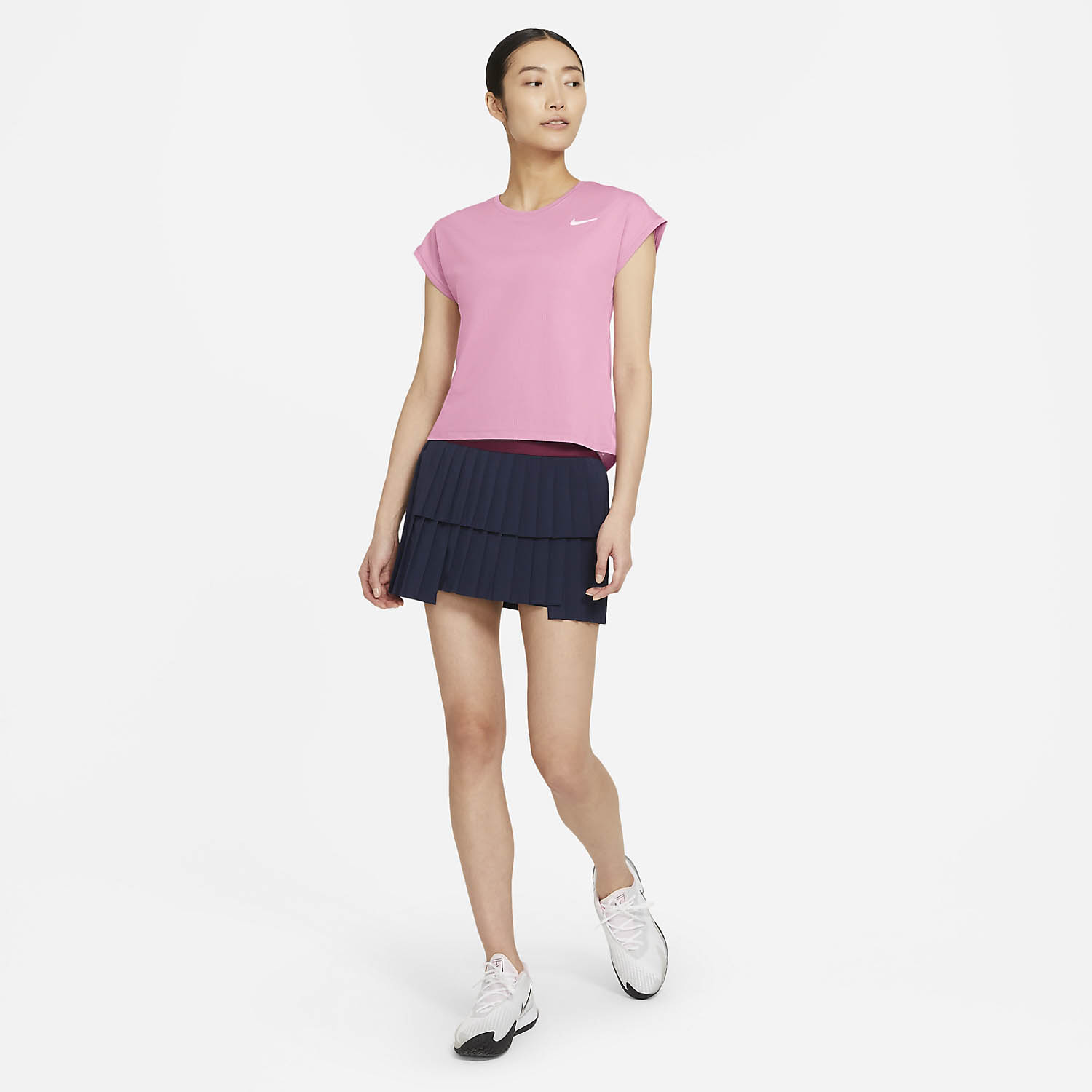 Nike Court Advance Pleated Women's Tennis Skirt - Obsidian