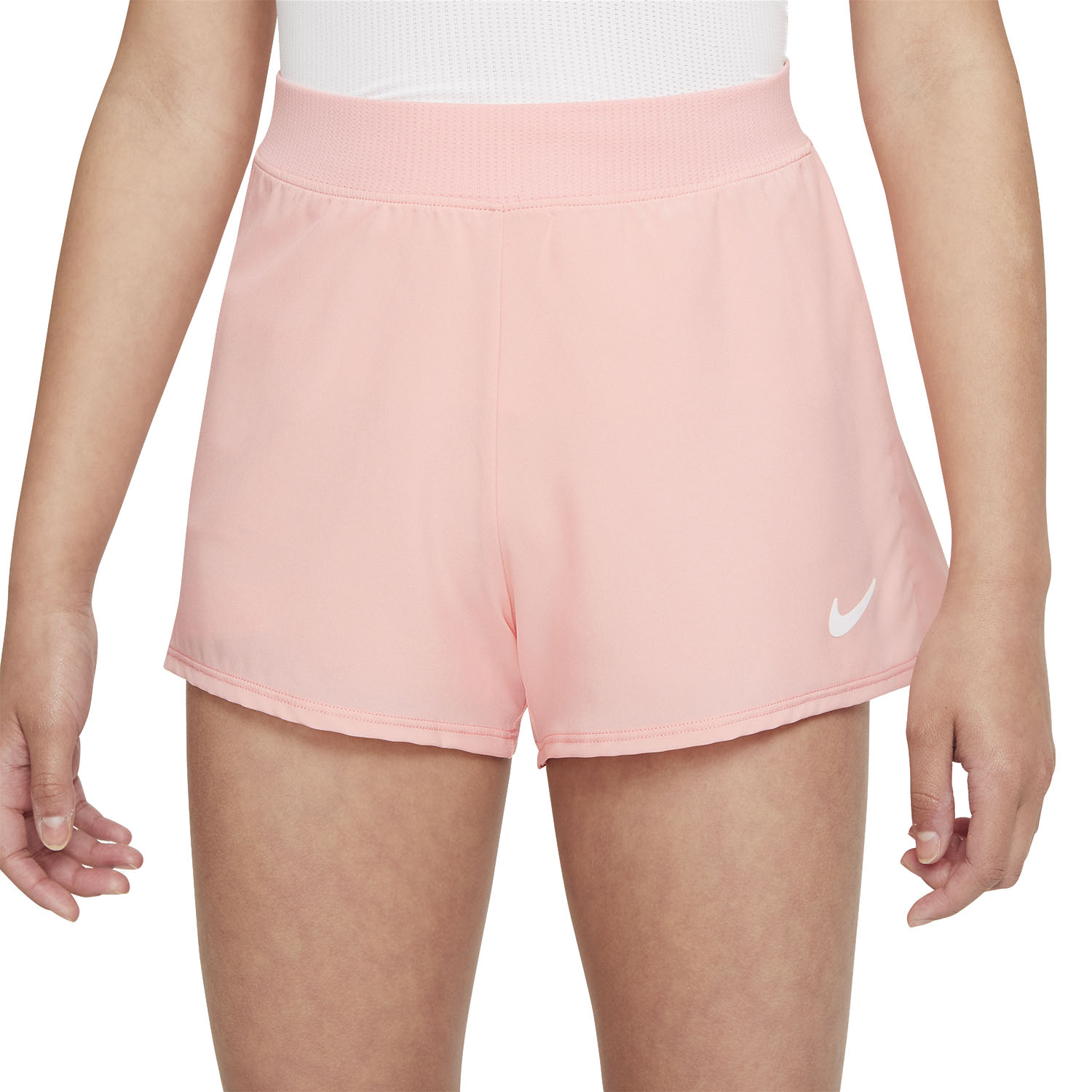 práctica Desnudo Es barato Nike Court Dri-FIT Victory Shorts de Tenis Niña - Bleached Coral