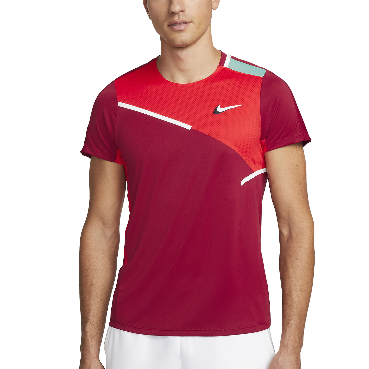 red drifit shirt
