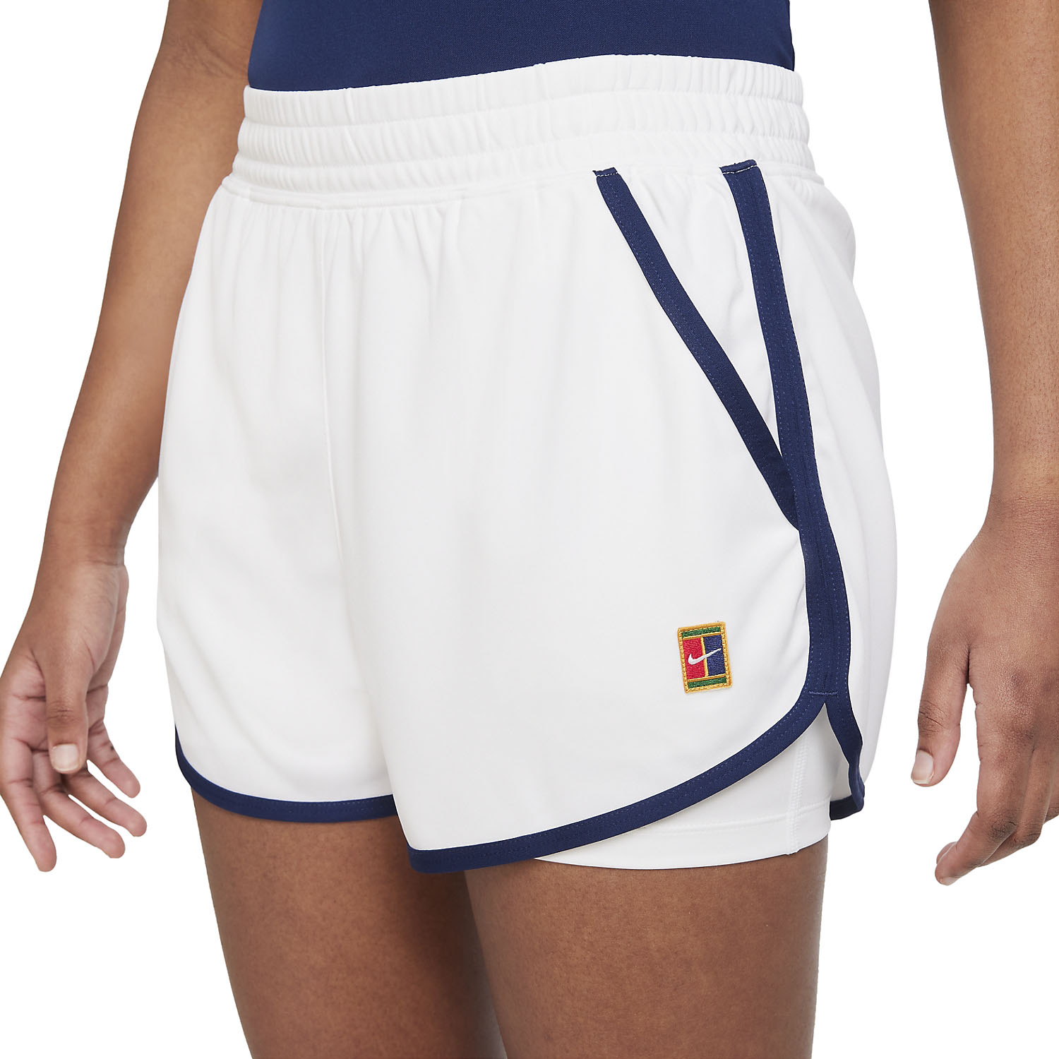 Nike Court Dri-FIT Slam Women's Tennis Shorts - White