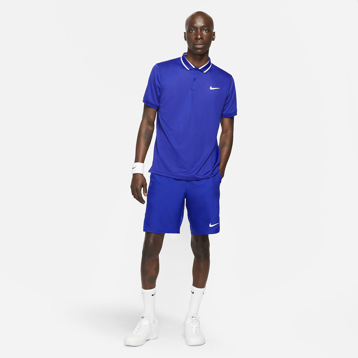 Nike Court Dri Fit Victory Men S Tennis Polo Concord White White Nike Court Dri Fit Victory Men S Tennis Polo Concord White White