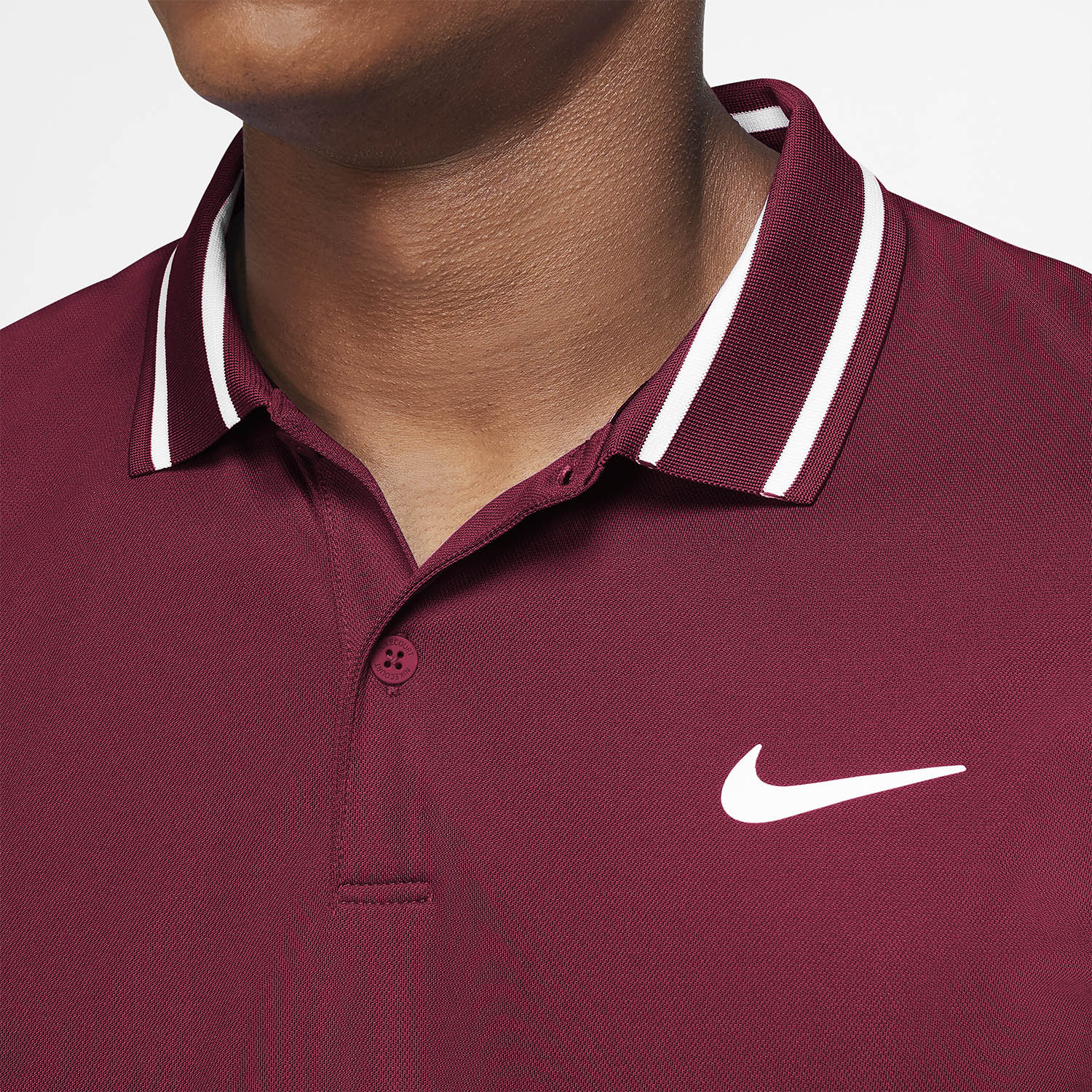 Nike Court Dri Fit Victory Men S Tennis Polo Dark Beertroot White Nike Court Dri Fit Victory Men S Tennis Polo Dark Beertroot White
