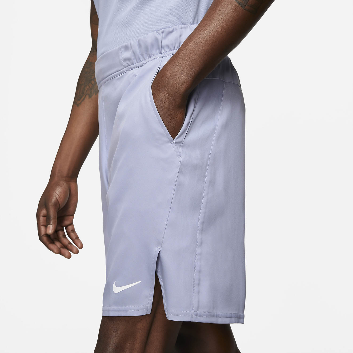 Nike Court Flex Victory 9in Men S Tennis Shorts Indigo Haze