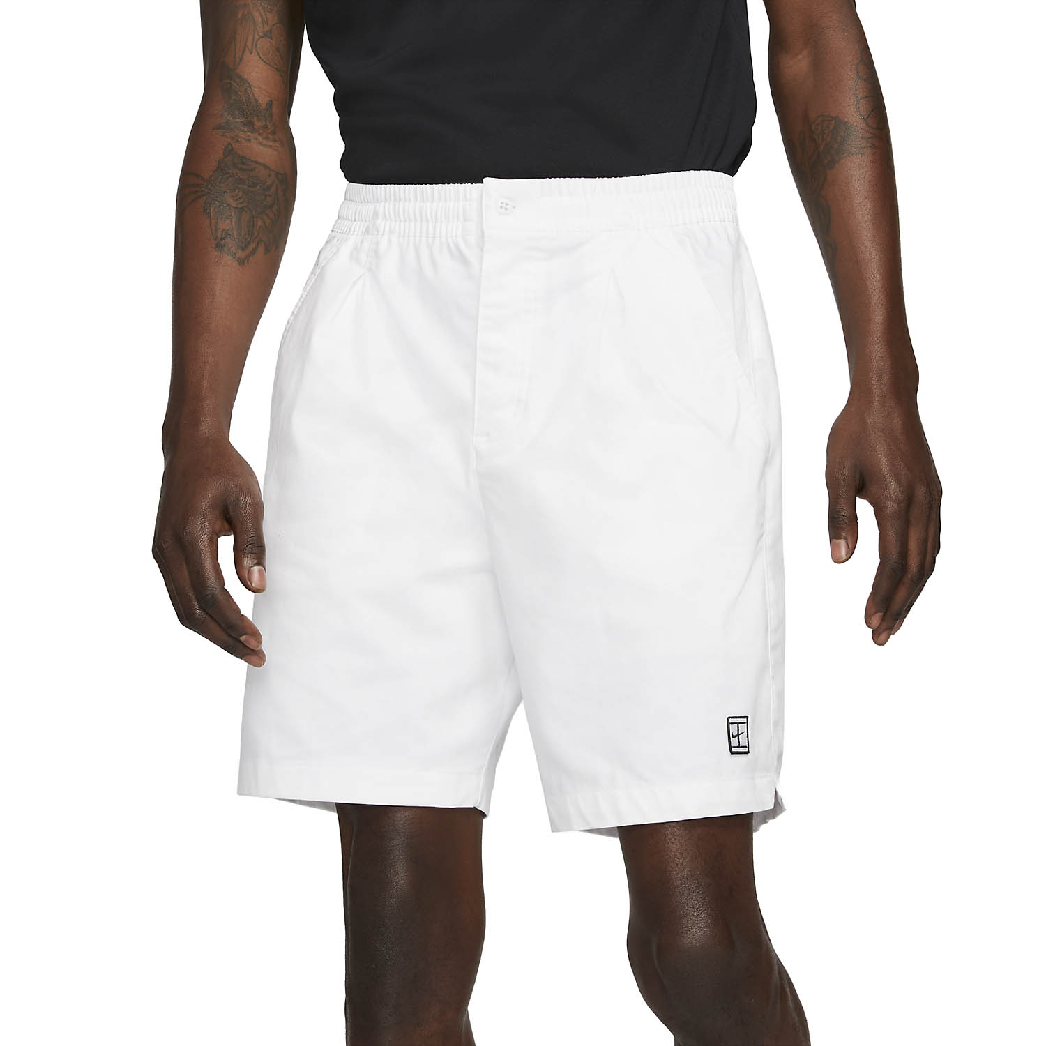 Nike Court Heritage 8in Men's Tennis Shorts - White