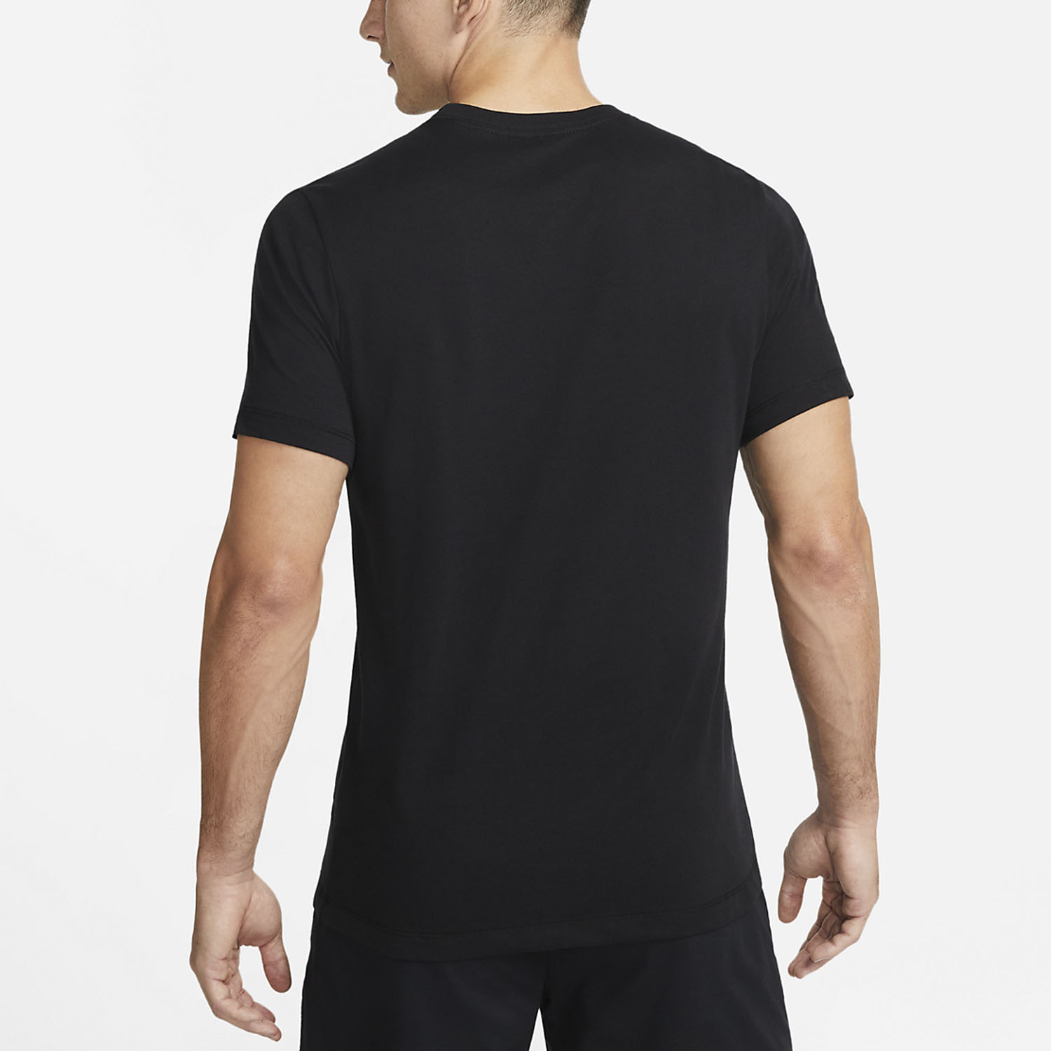 Nike Court Swoosh Men's Tennis T-Shirt - Black