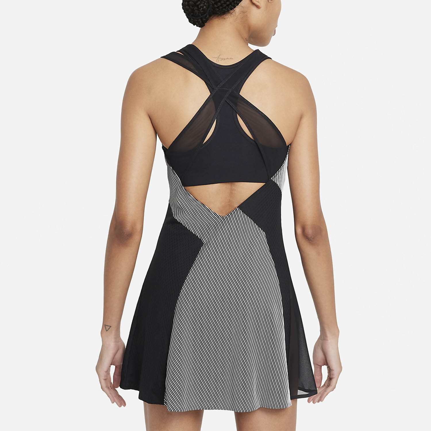 Nike Court Women's Tennis Dress - Black/White