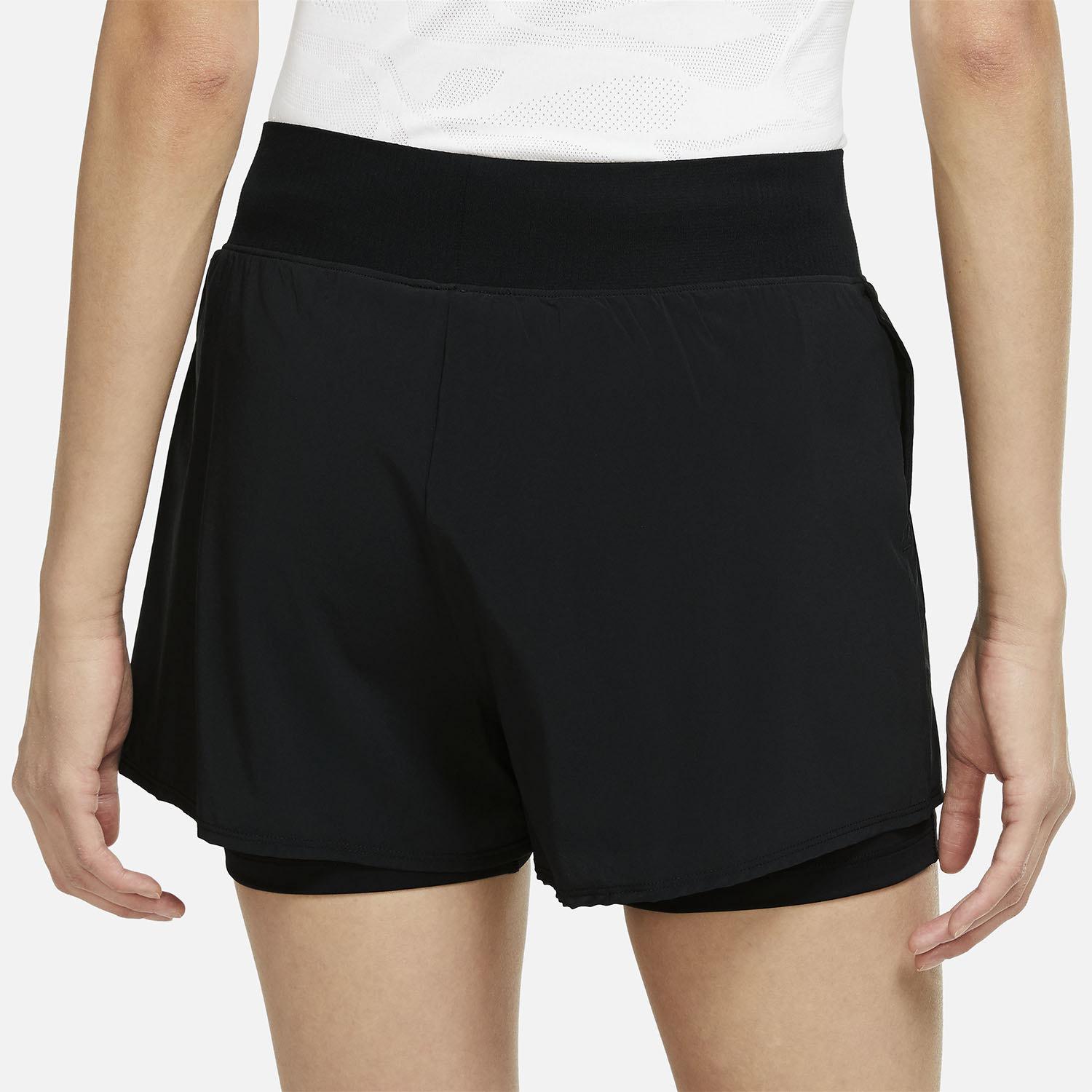Nike Court Victory 2in Women's Tennis Shorts - Black/White