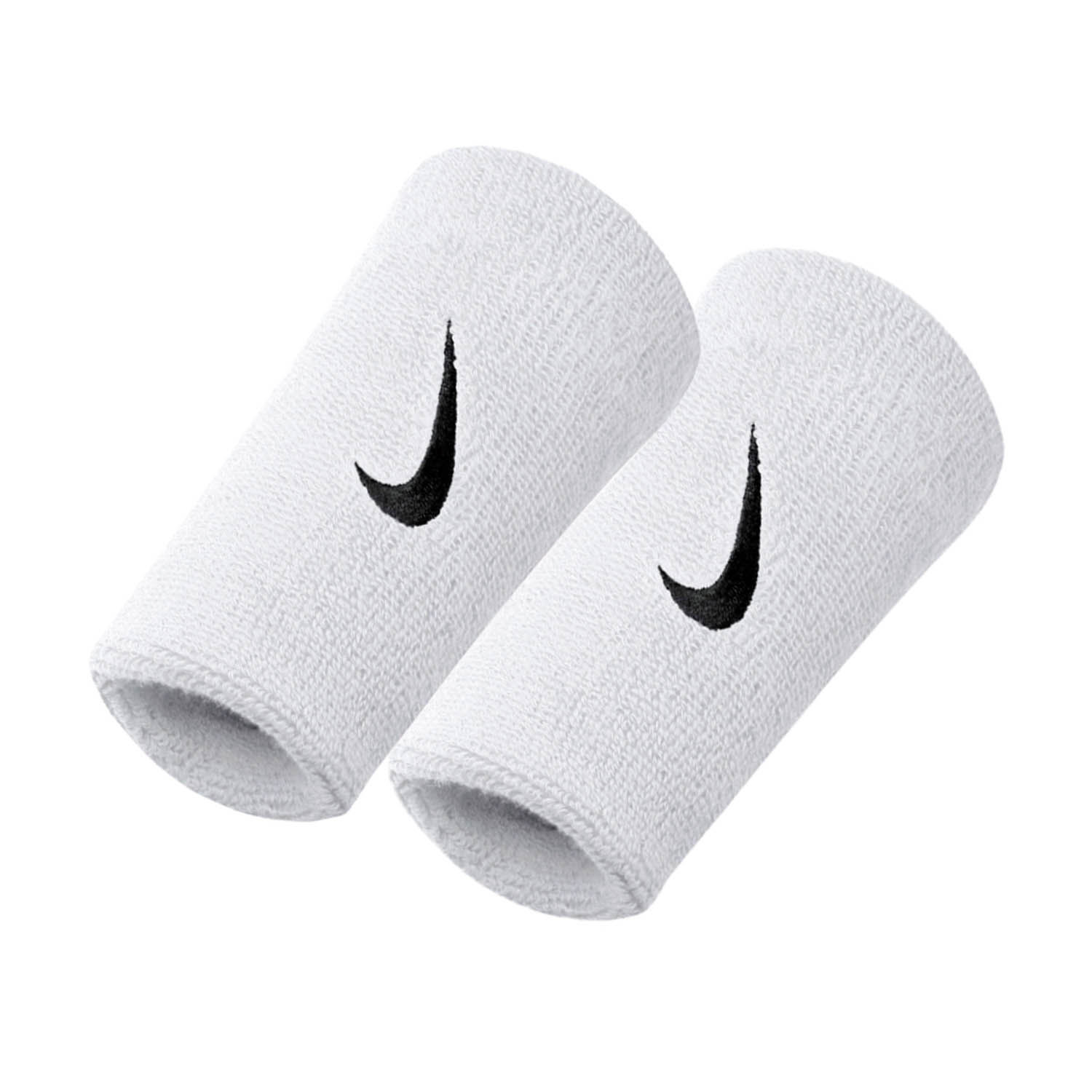 Nike Logo Dry Big Wristband - White/Black