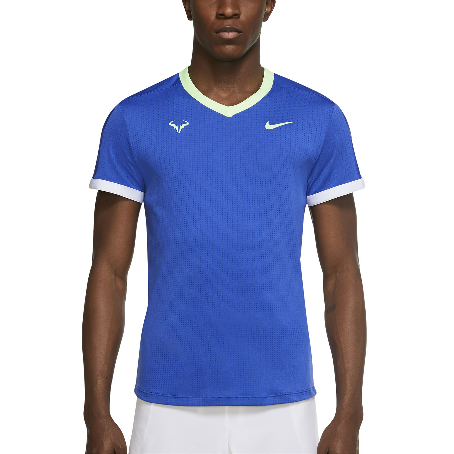 Nike Dri-FIT ADV Rafa Maglietta da Tennis Uomo - Hyper Royal
