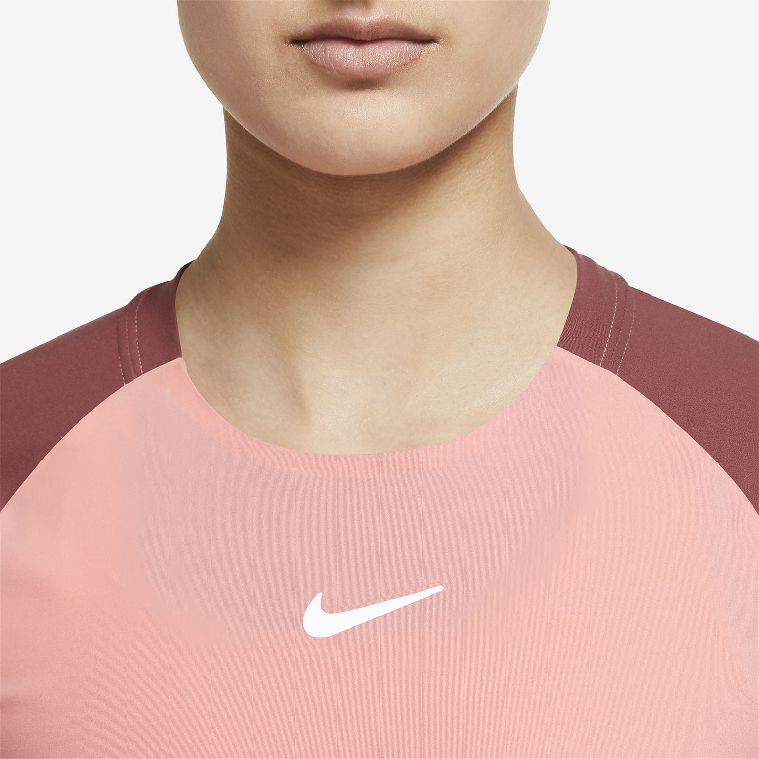 Nike bleached sales coral shirt