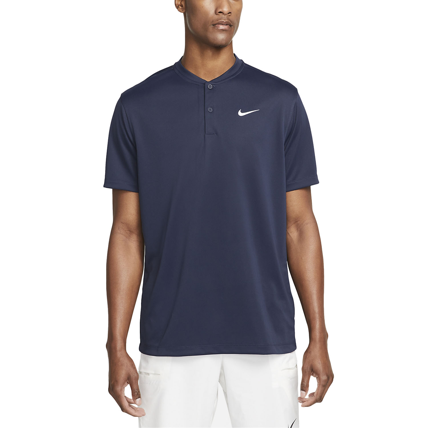 Blade Solid Polo Tenis - Obsidian/White