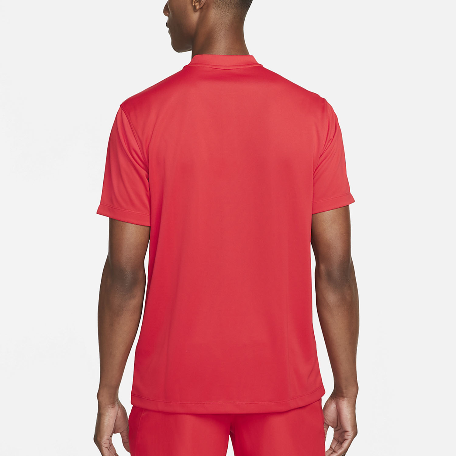 Nike Dri-FIT Blade Solid Men's Tennis Polo - University Red