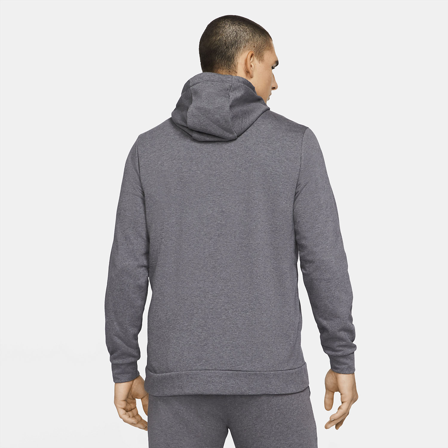 Nike Dri-FIT Classic Men's Tennis Hoodie - Charcoal Heather