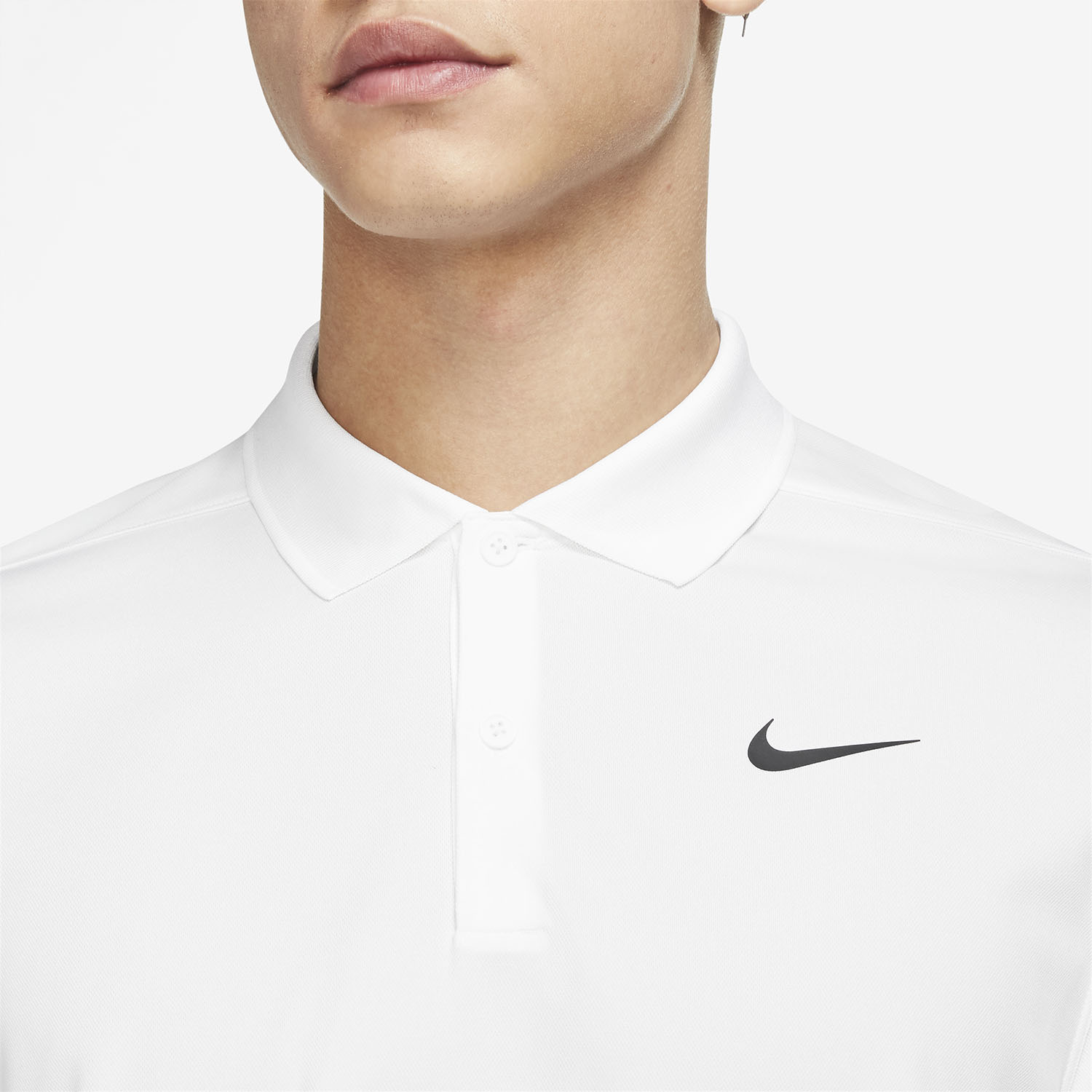 Nike Dri-FIT Classic Polo - White/Black