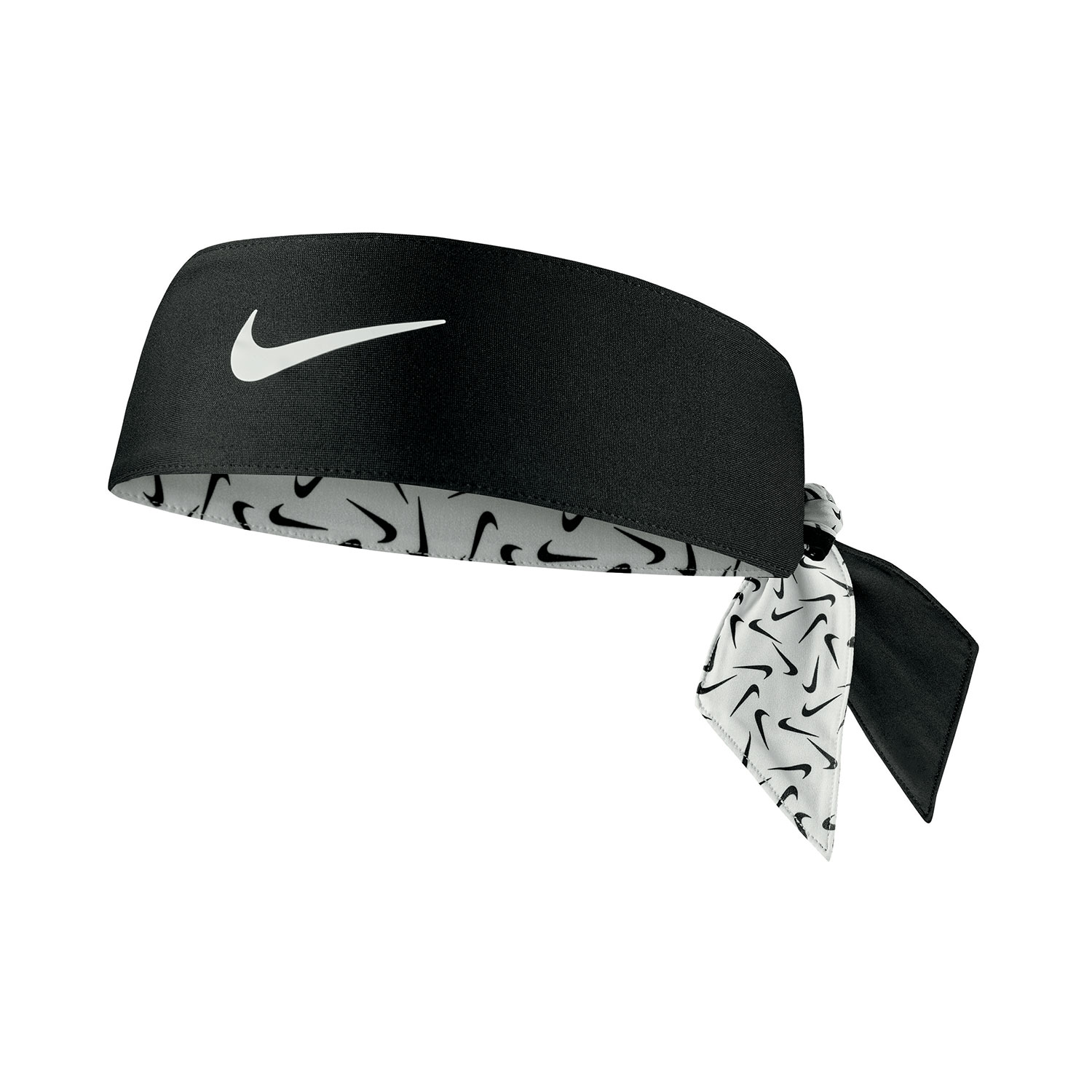 Nike Dri-FIT Printed 4.0 de Tenis - White/Black