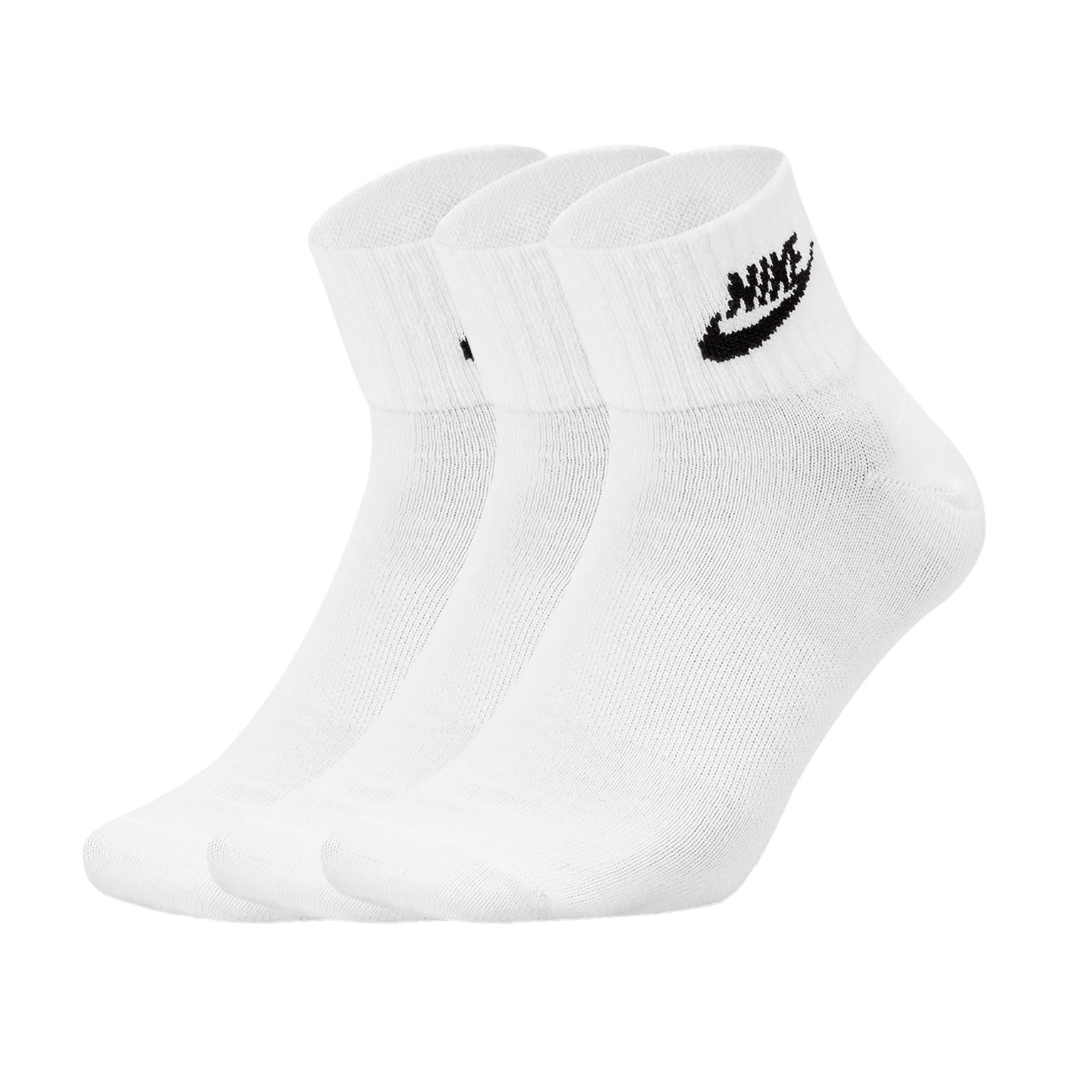 Nike Essential x 3 Calcetines - White/Black