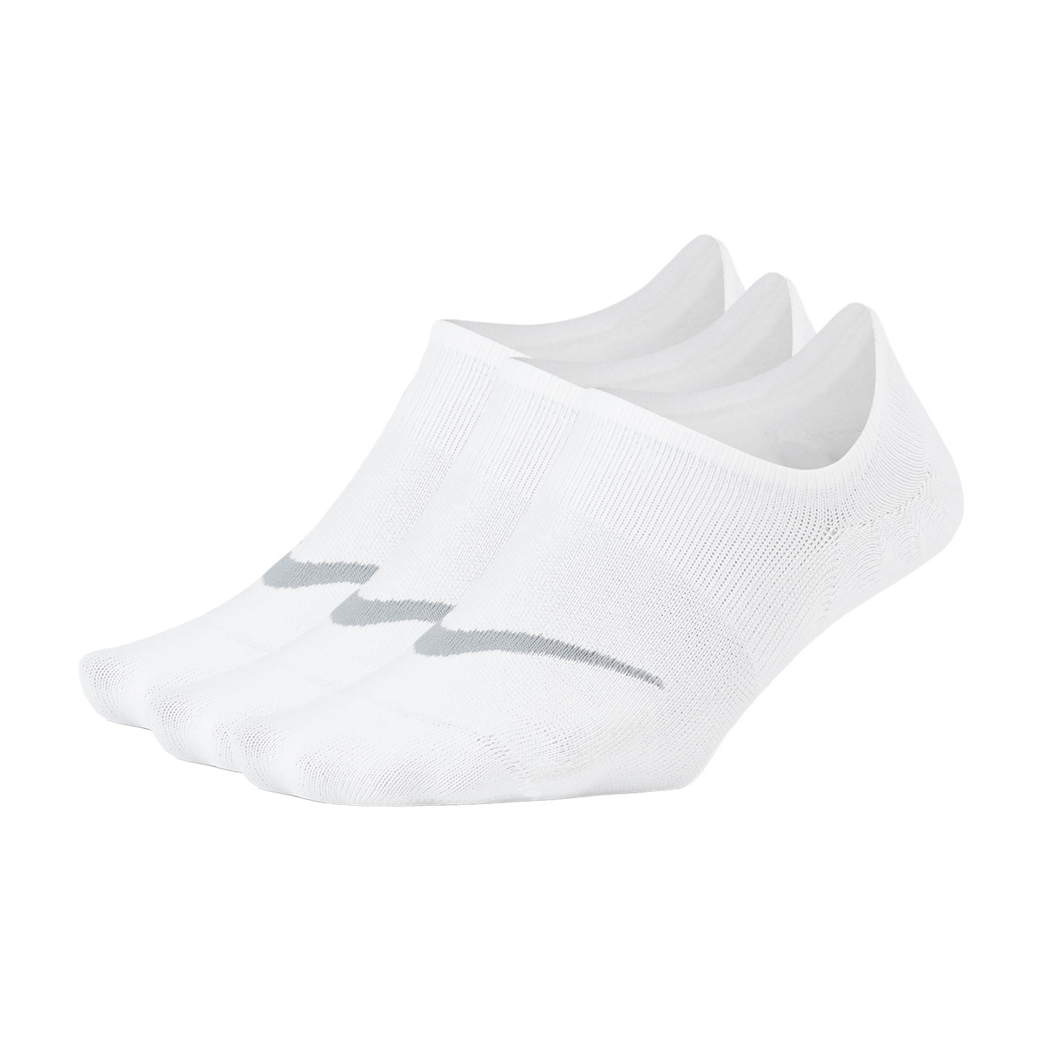 Nike Everyday Plus Lightweight x 3 Calze - White/Wolf Grey