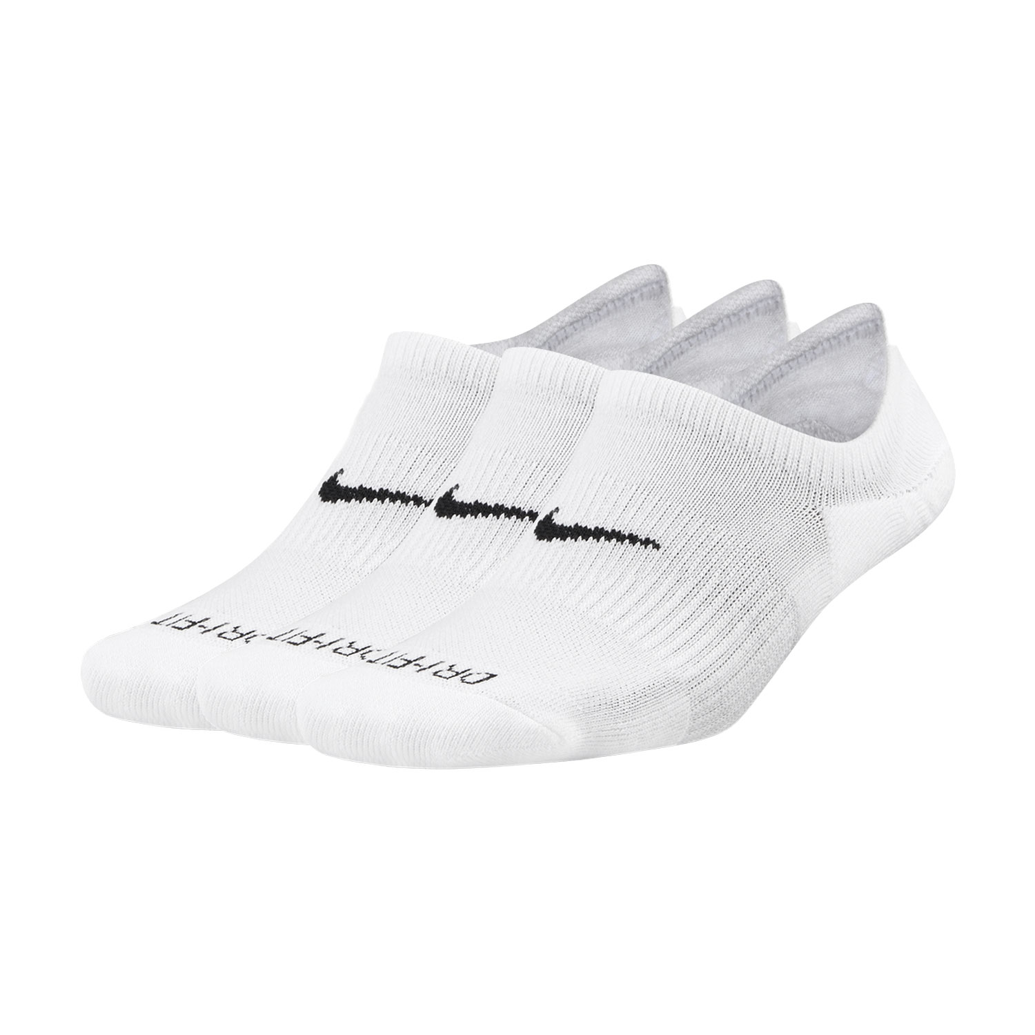 Nike Everyday Plus x 3 Socks - White/Black