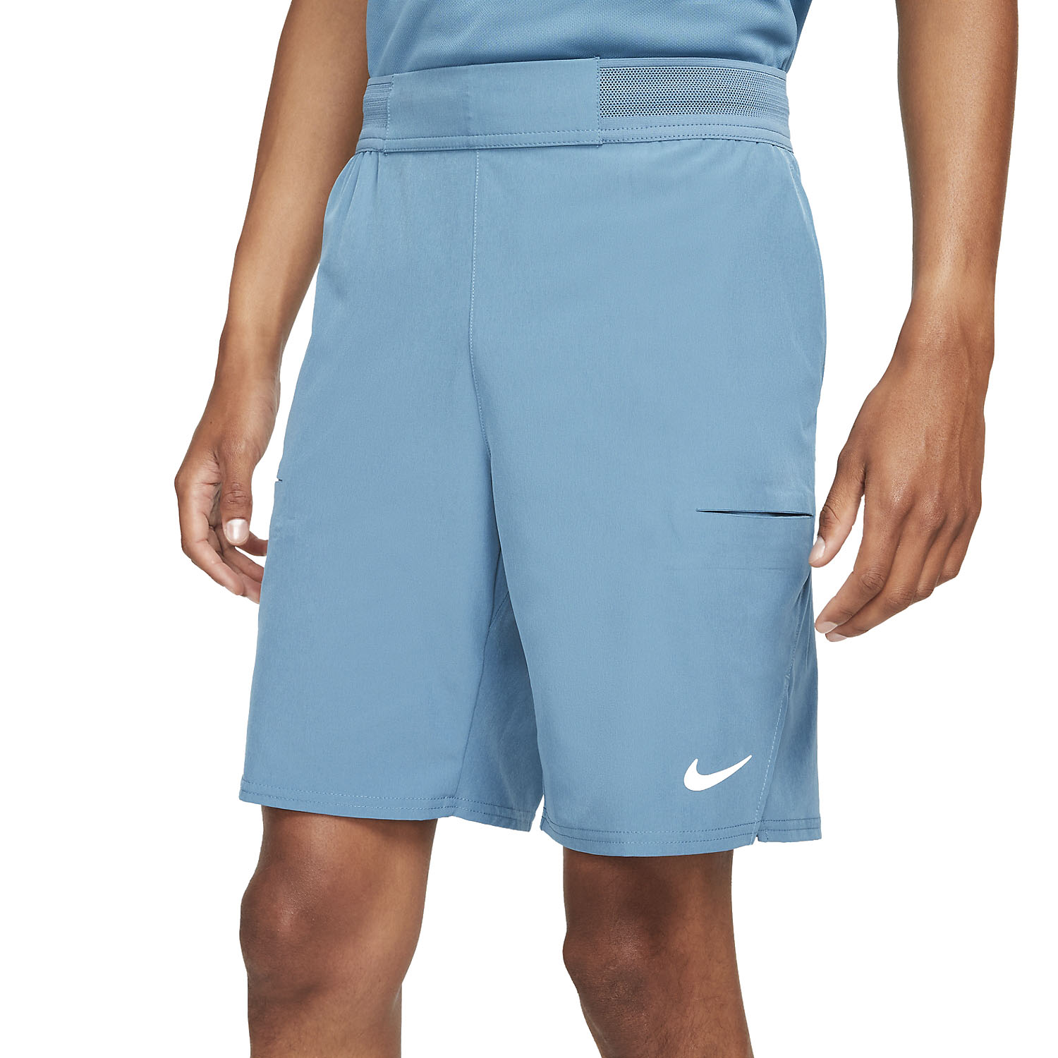 blue nike flex shorts