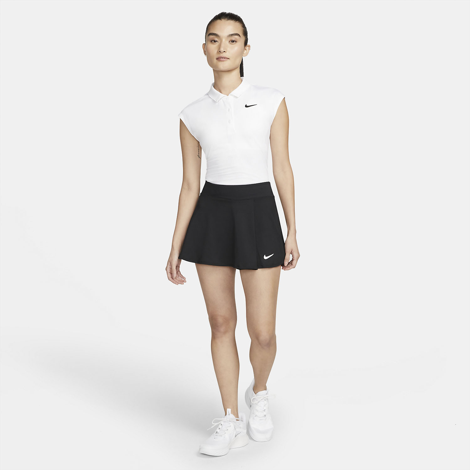 Nike Flouncy Skirt - Black/White