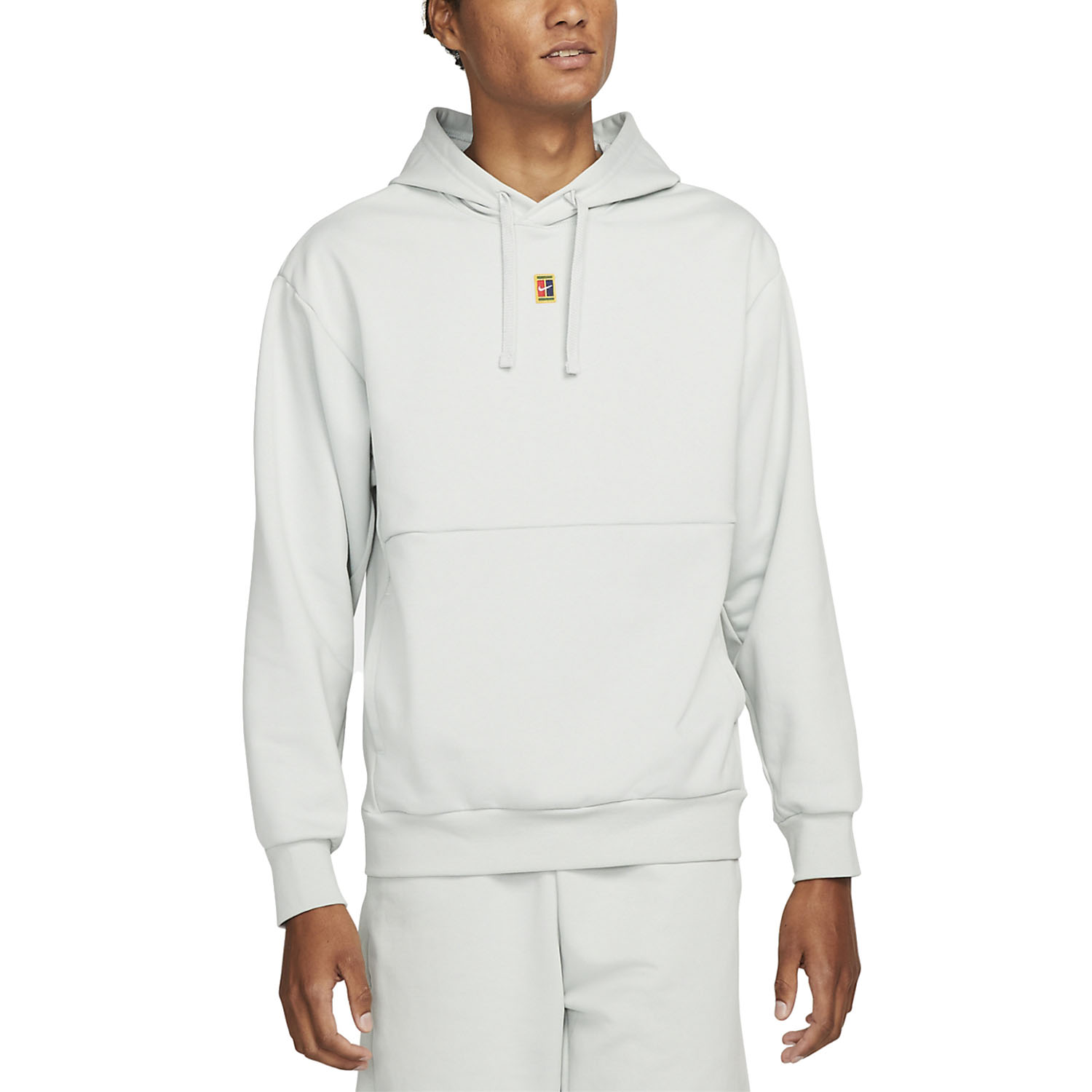 Nike Heritage Court Felpa da Tennis Uomo - Grey Haze