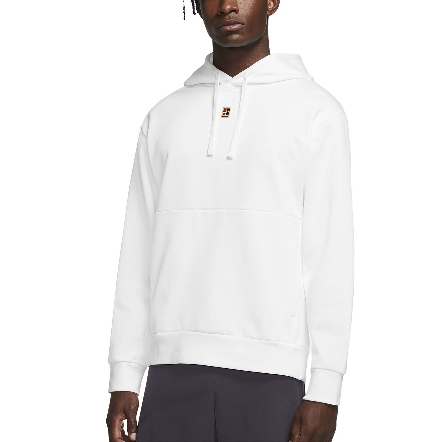 boleto Goma de dinero la seguridad Nike Heritage Court Sudadera de Tenis Hombre - White