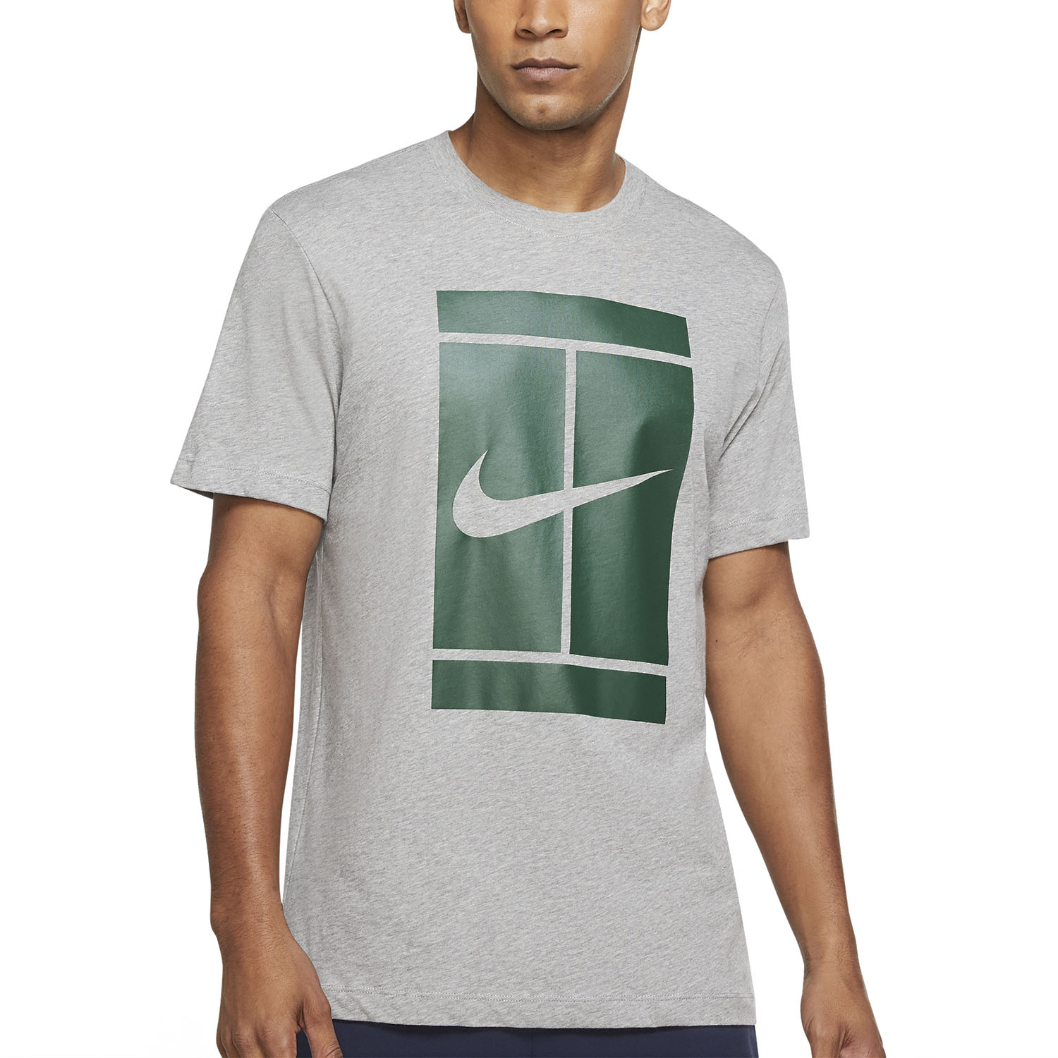 nike tennis court logo t shirt