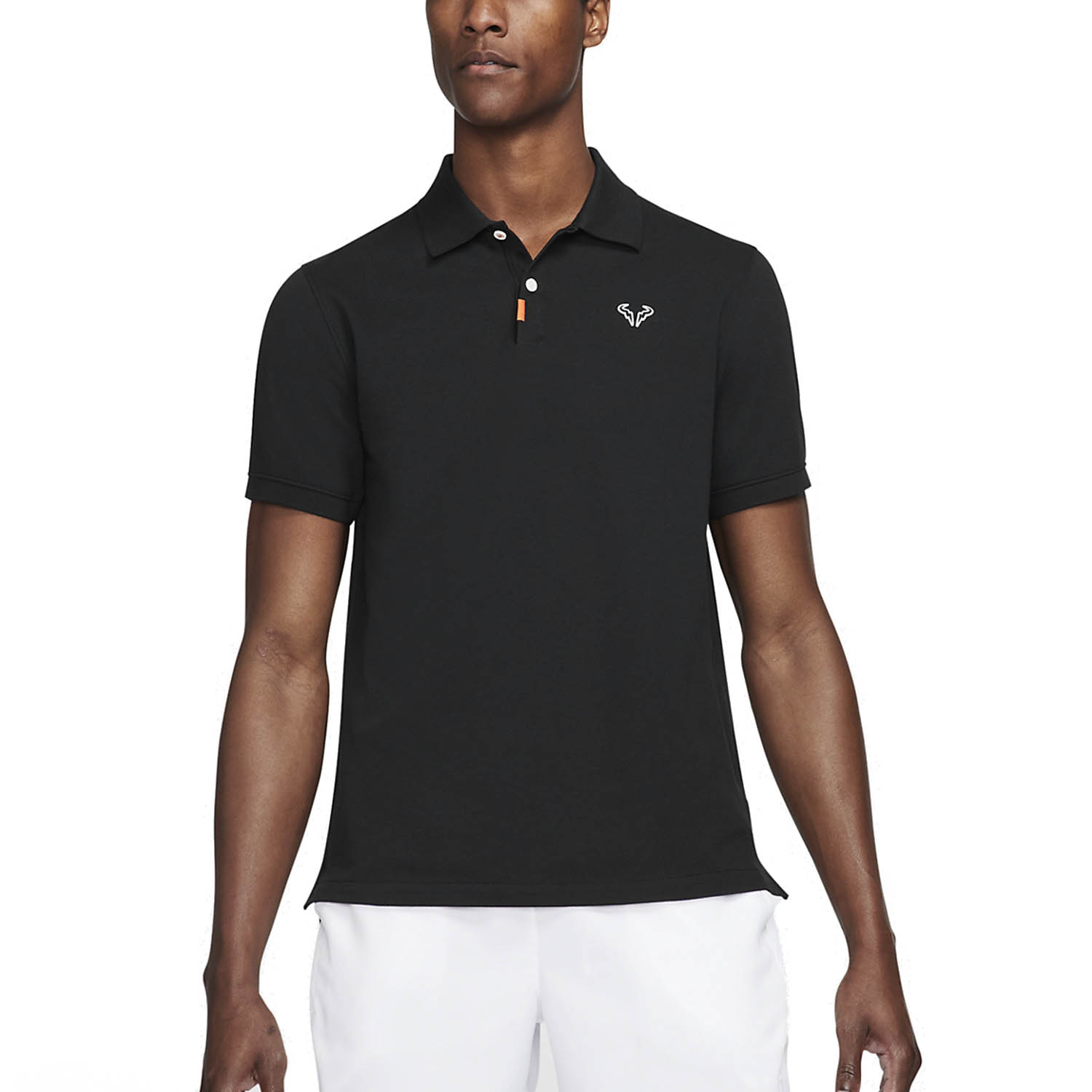 Nike Rafa Slim 2.0 Men's Tennis Polo - Black/White