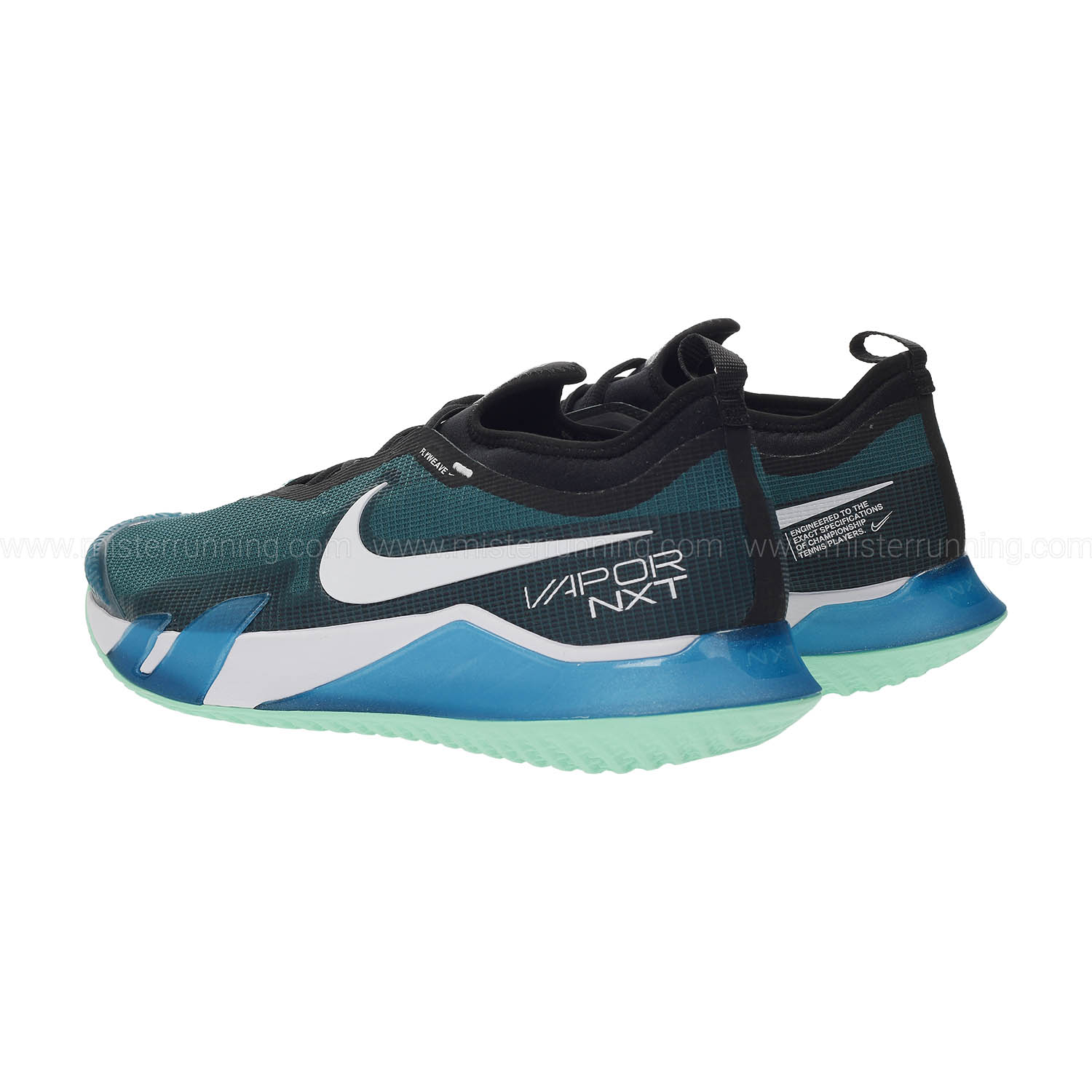 Nike React Vapor NXT Men's Tennis Shoes - Dark Teal Green