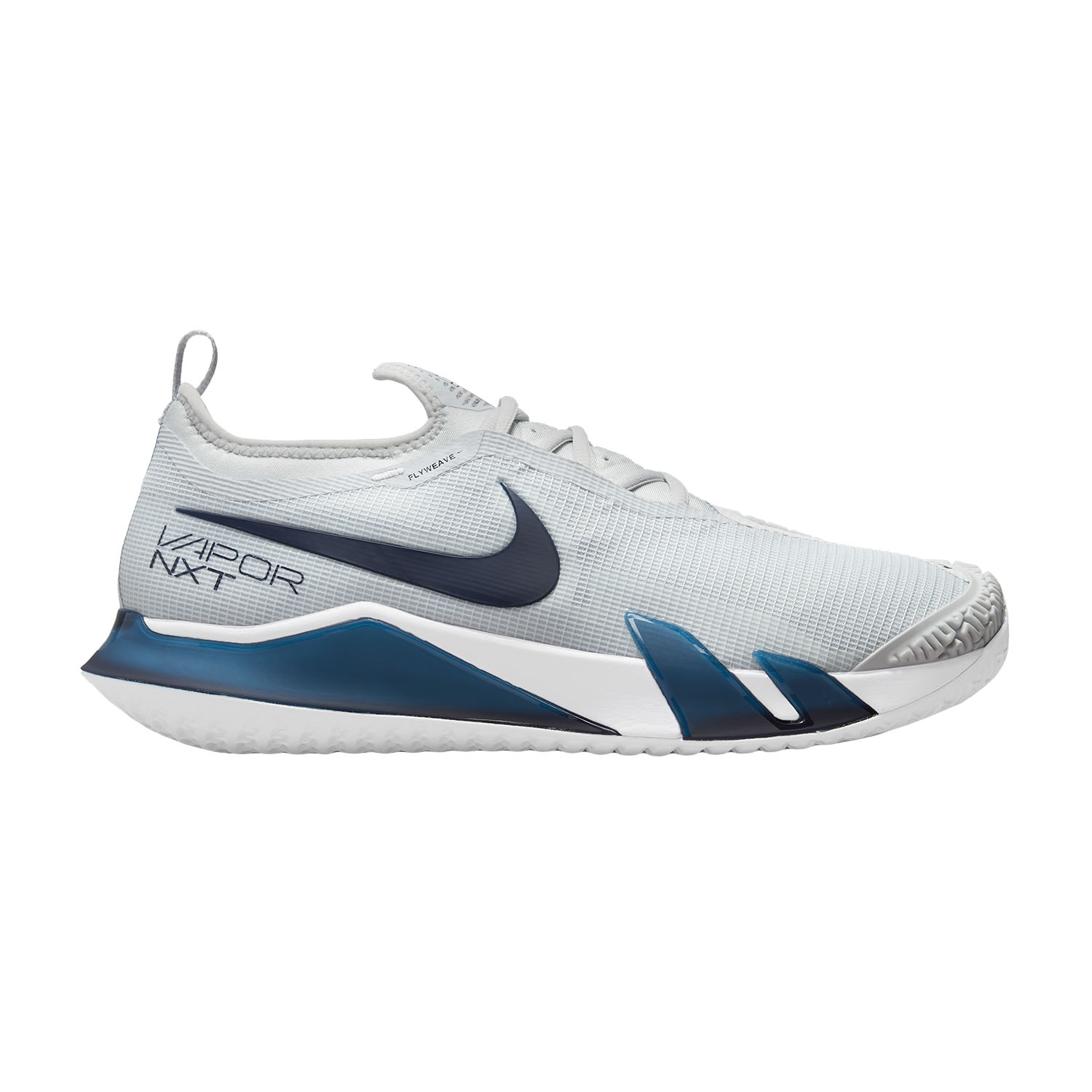 Nike React Vapor NXT Men's Tennis Shoes - Pure Platinum