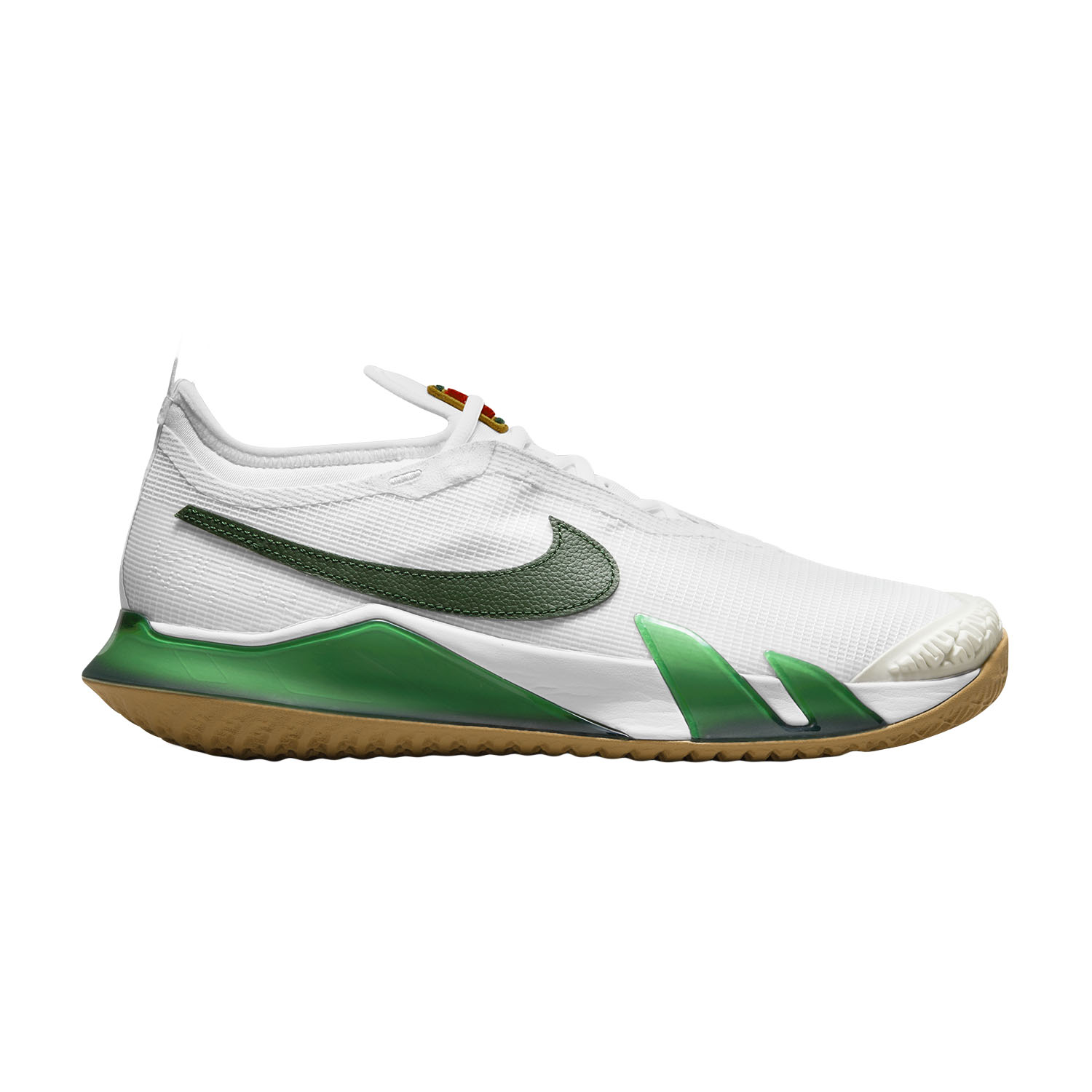 Nike React Vapor NXT Men's Tennis Shoes - White/Gorge Green