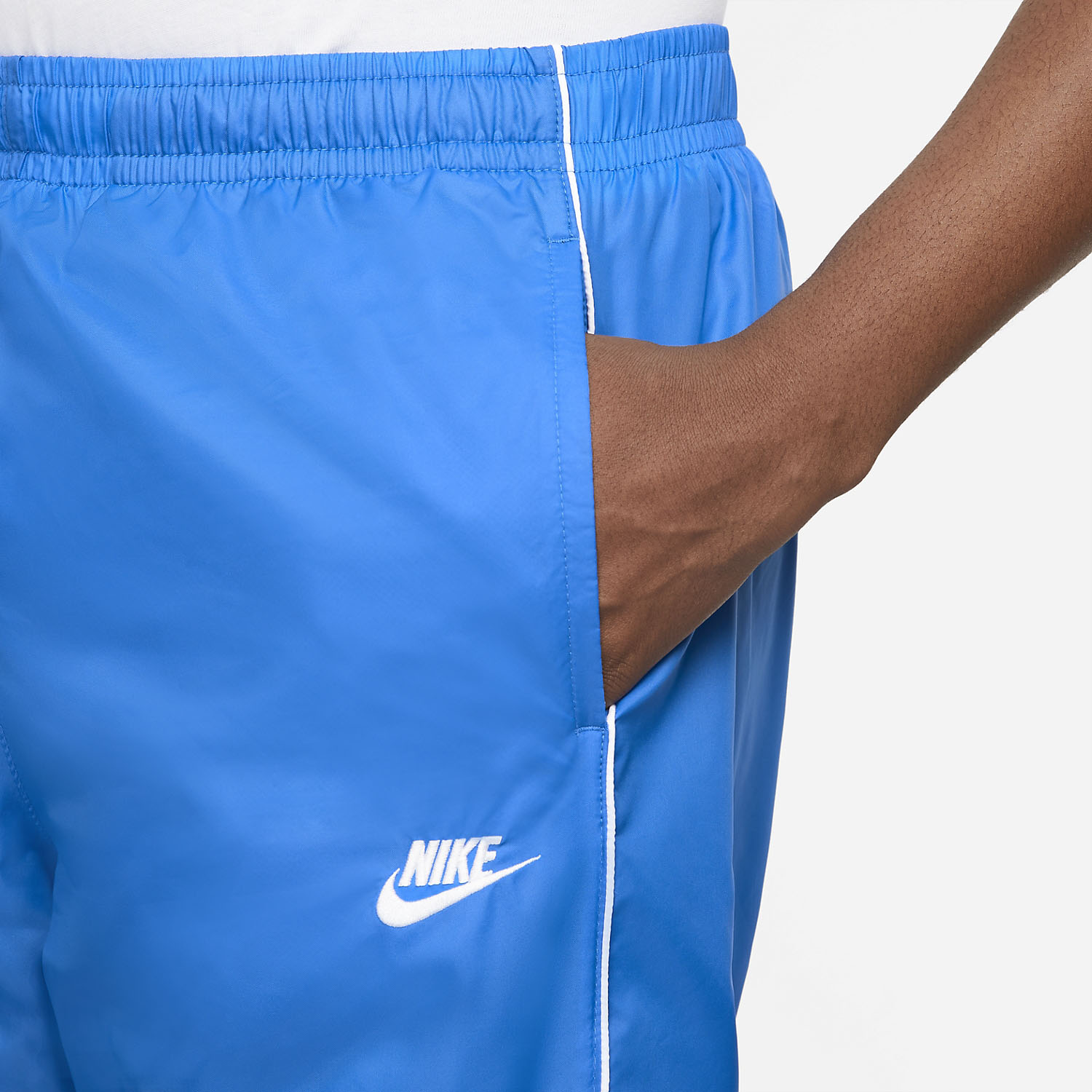 Nike Sportswear Basic Tuta da Tennis Uomo Signal Blue/White