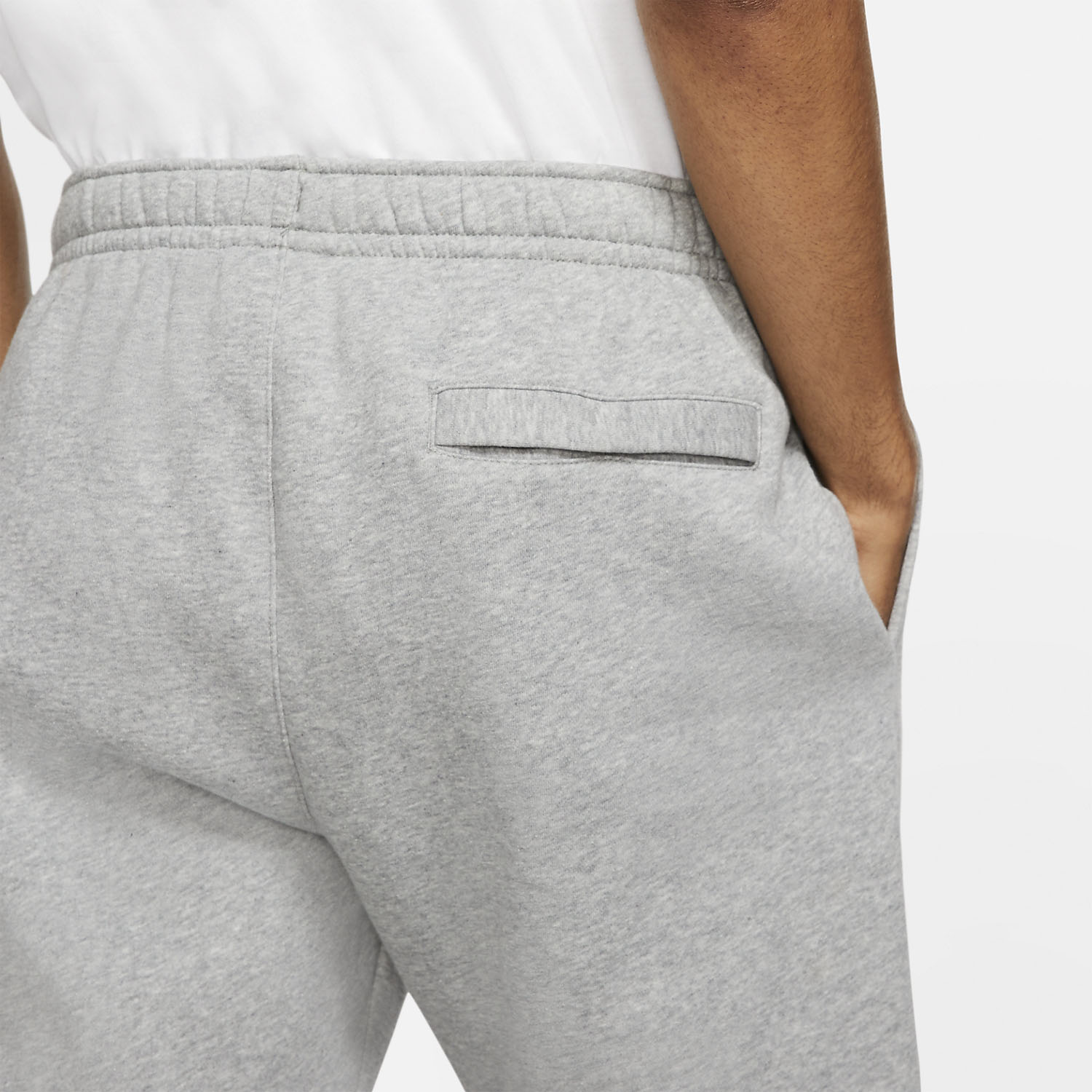 Nike Sportswear Club Pantaloni - Dark Grey Heather/Matte Silver/White