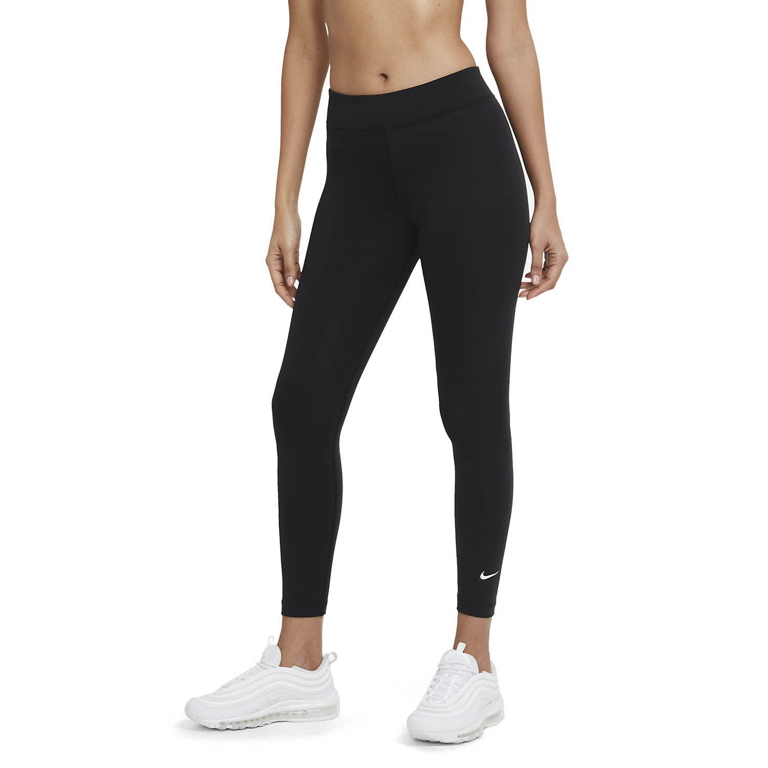 tragedia jueves desvanecerse Nike Sportswear Essential Tights de Tenis Mujer - Black/White