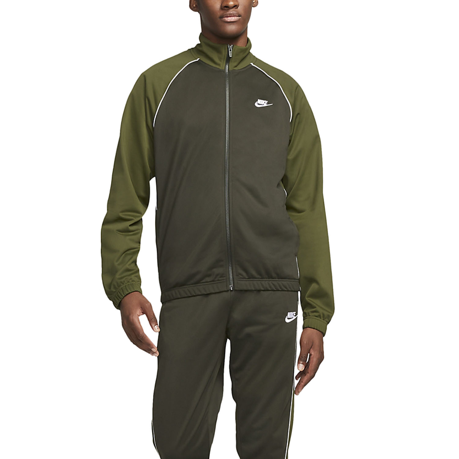 Nike Sportswear Essential Tuta da Tennis Uomo Sequoia Rough Green