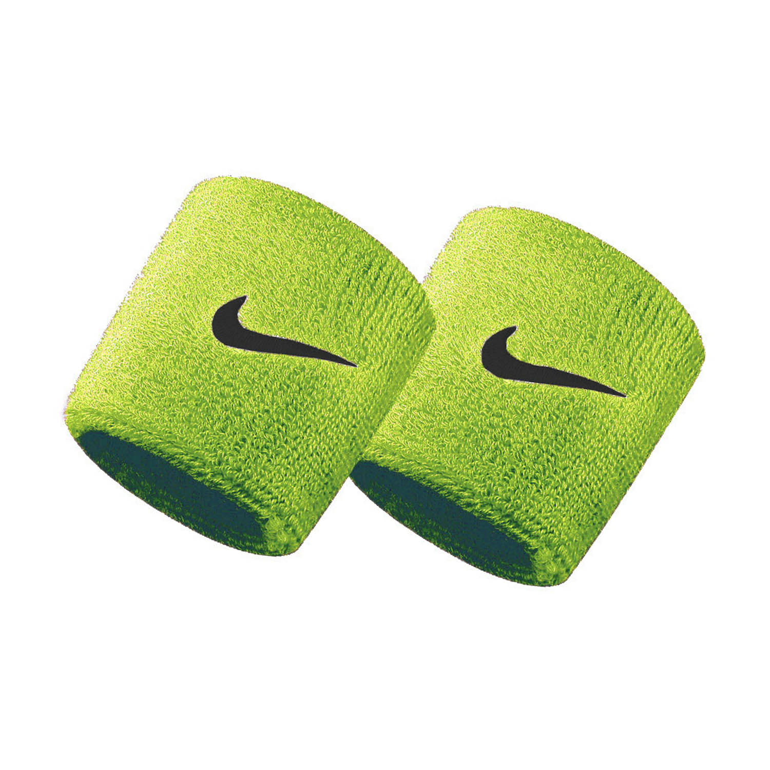 Nike Swoosh Small Wristbands - Green/Black