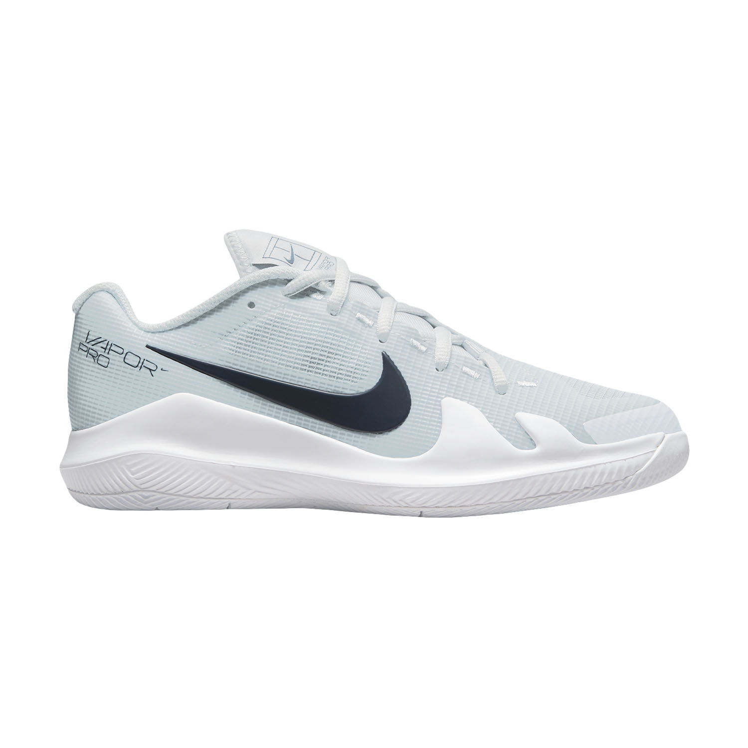 Nike Vapor Pro HC Zapatillas de Tenis Niños Pure Platinum