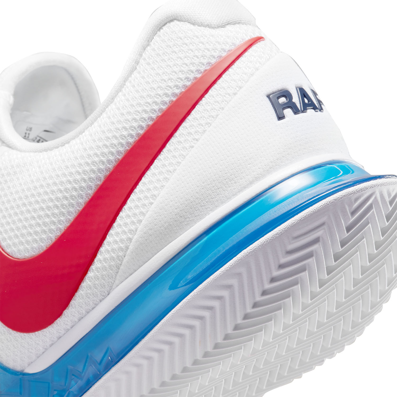 Nike Vapor Cage 4 Clay Zapatillas Tenis Hombre - White/Chile Red