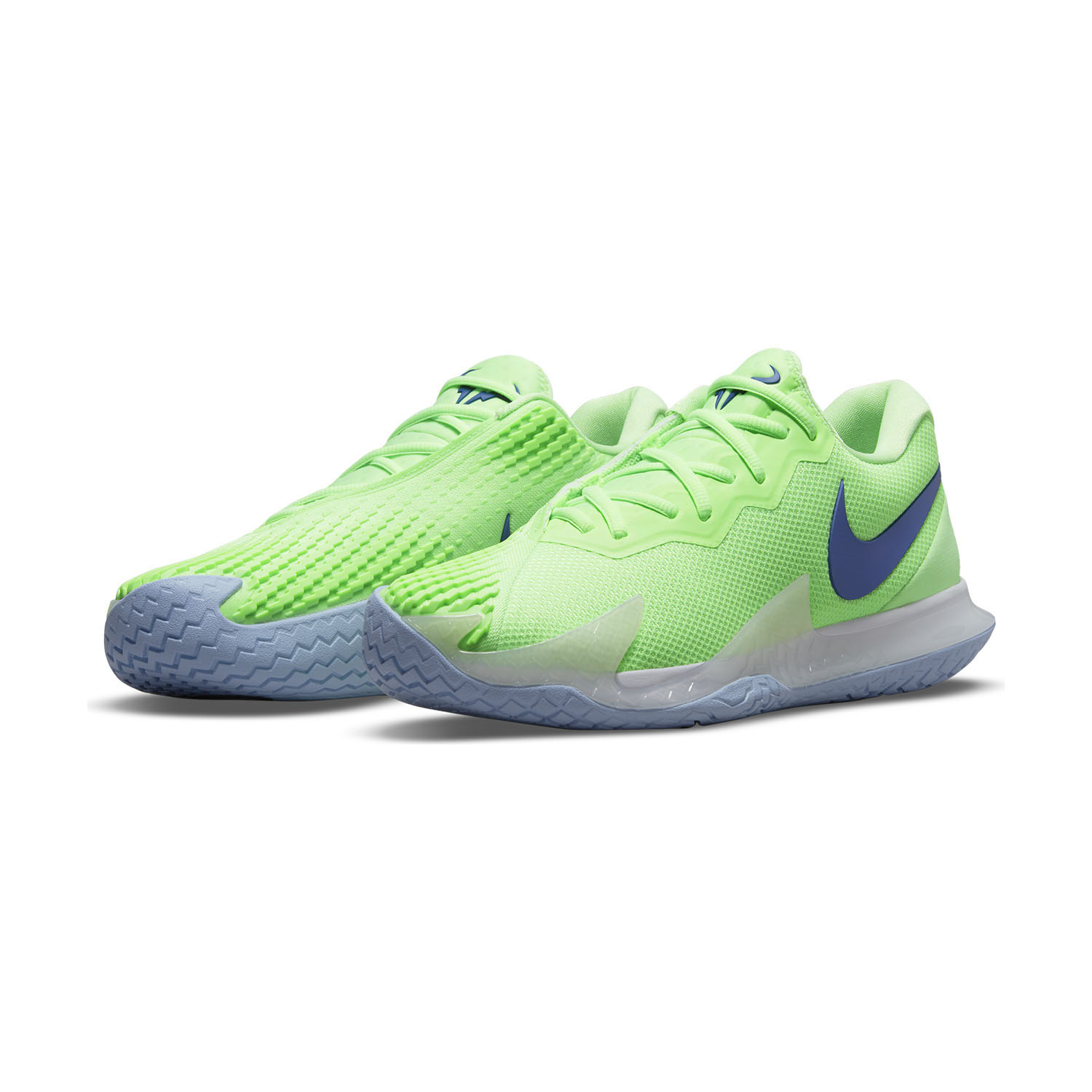 Nike Zoom Vapor Cage 4 Rafa HC Men's Tennis Shoes - Lime Glow/