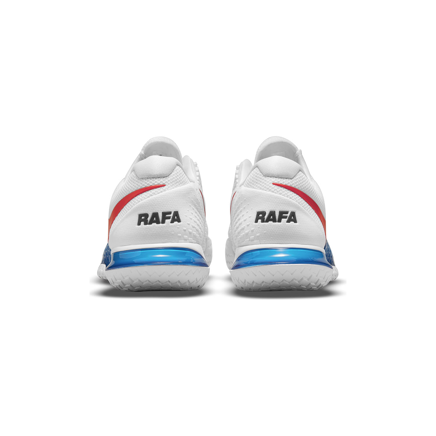 Nike Air Zoom Vapor Cage 4 HC Rafa - White/Chile Red/Binary Blue