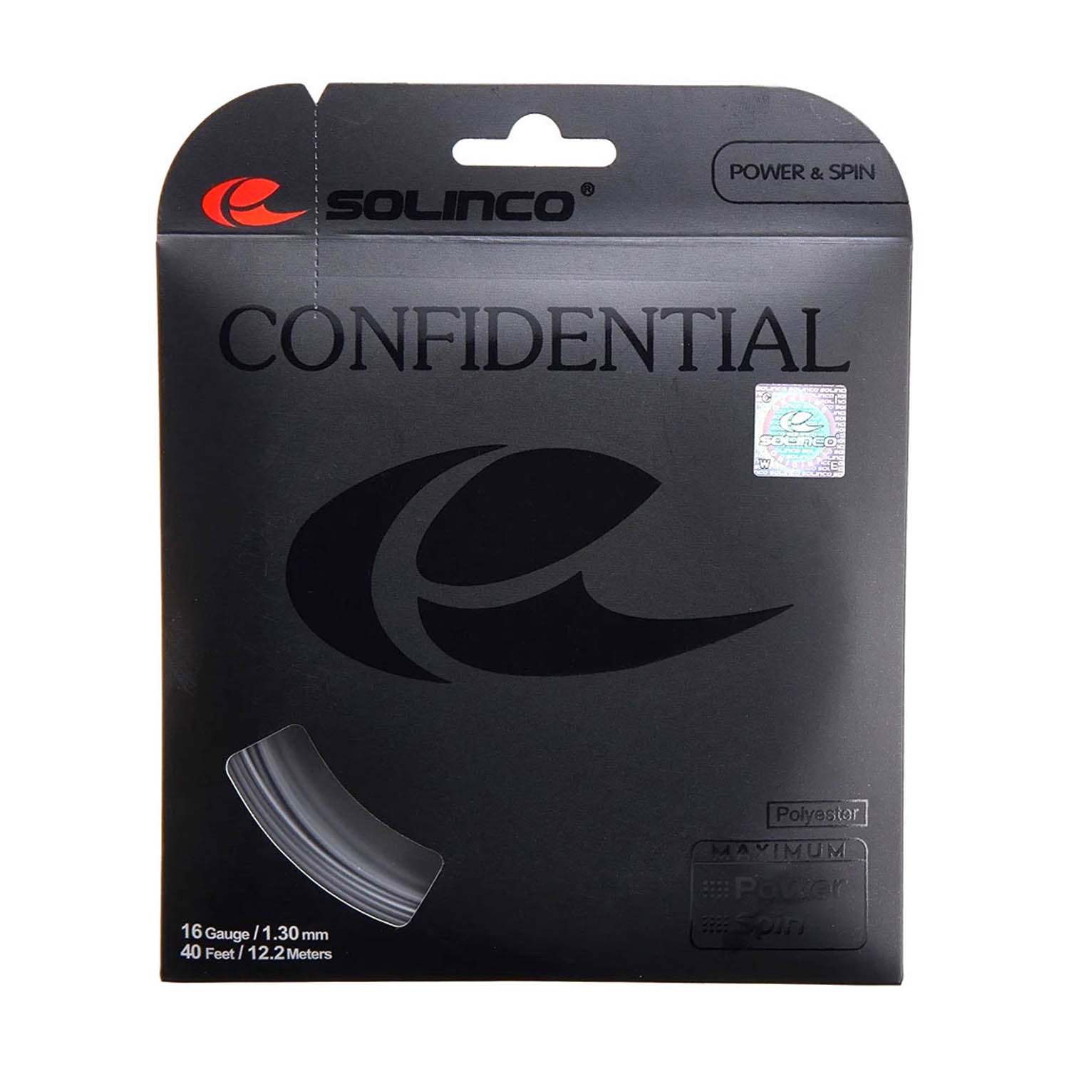 Solinco Confidential 1.30 Set 12 m - Grey