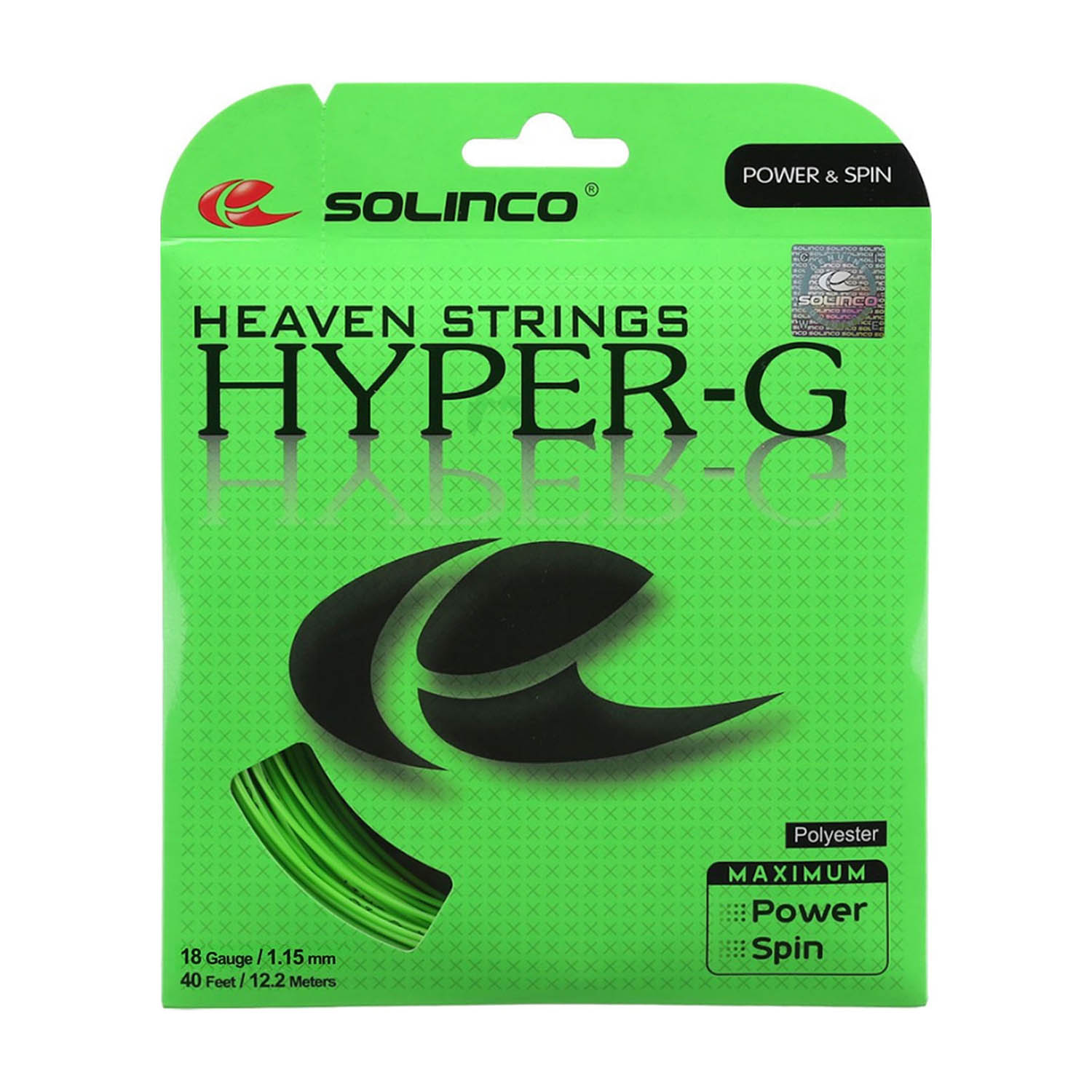 Solinco Hyper G 1.15 Set 12 m - Green